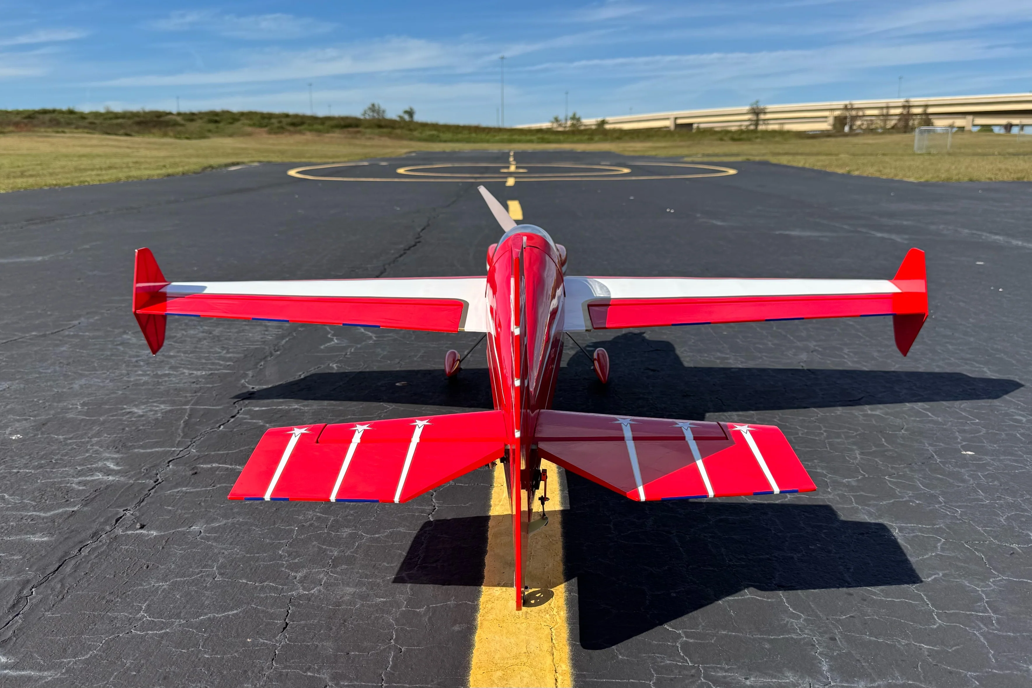 EF - 49" Laser - "Traditional" Red/White/Gold - ARF - Image 4