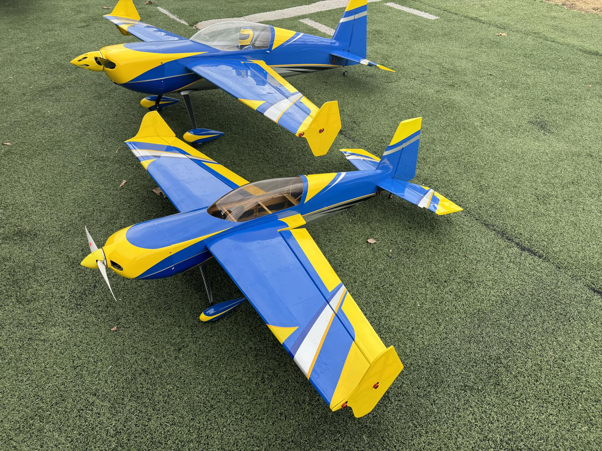 EF - 60" Edge 540T CNC - Blue/Yellow - RxR - Image 5