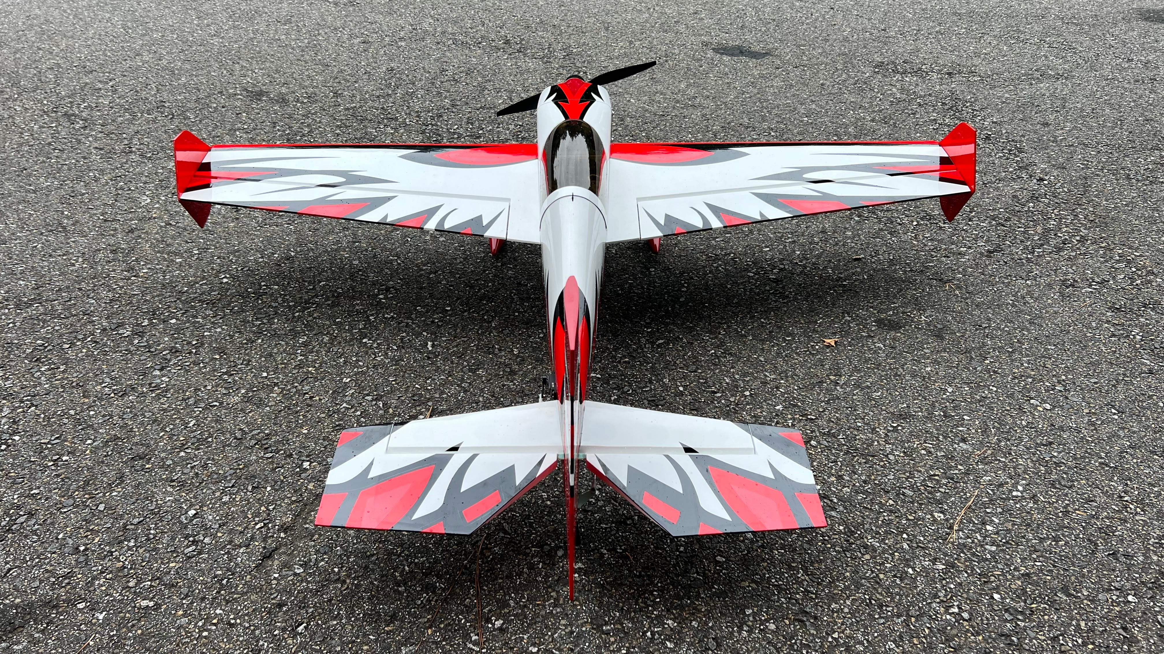 EF - 60" Edge 540T CNC - Dark Red/White - ARF - Image 4