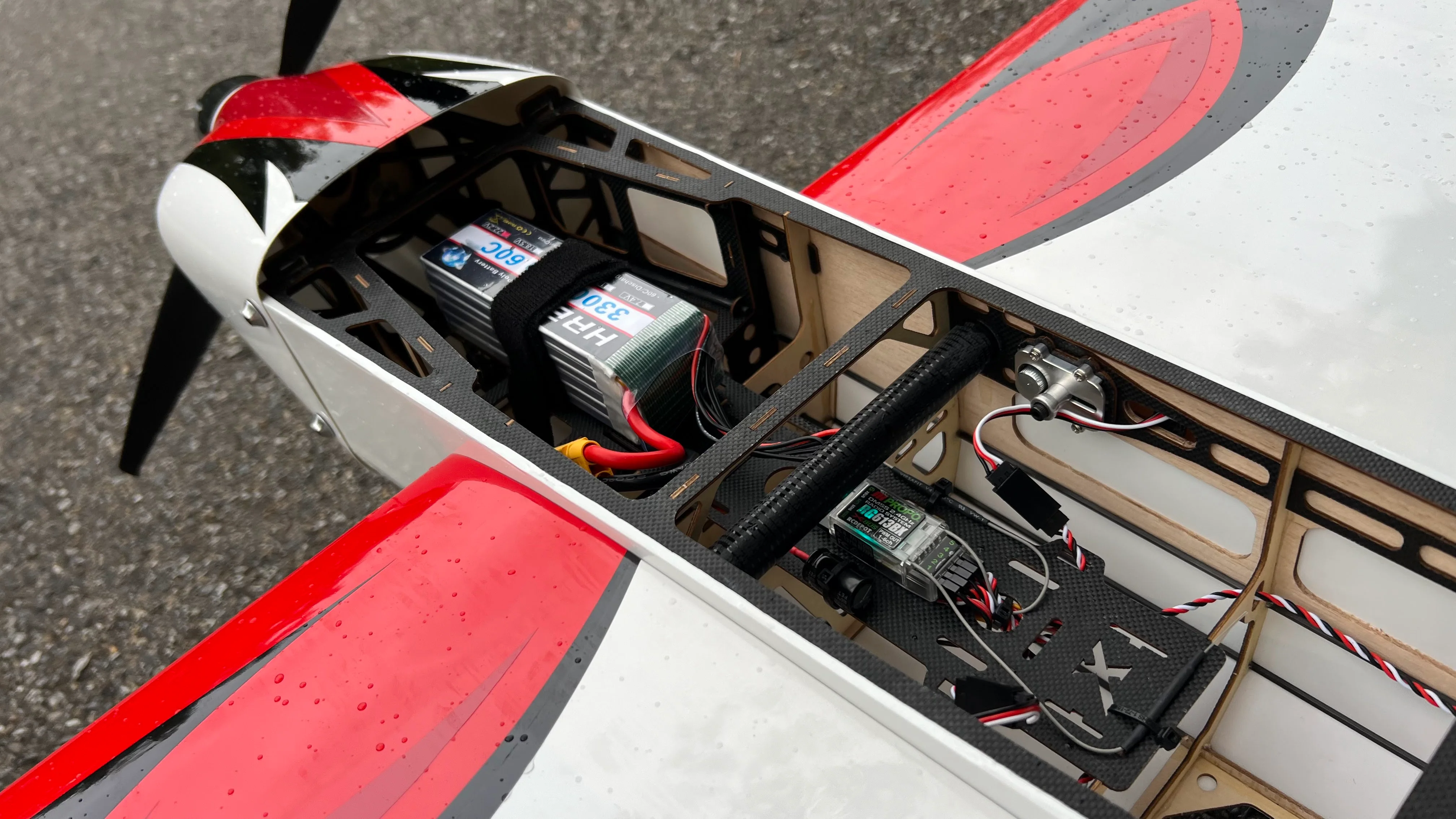 EF - 60" Edge 540T CNC - Dark Red/White - ARF - Image 6