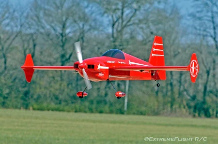 EF - 60" Laser V3 - "Traditional" Red/White/Gold - ARF - Image 5