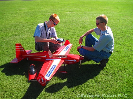 EF - 60" Laser V3 - "Traditional" Red/White/Gold - ARF - Image 8
