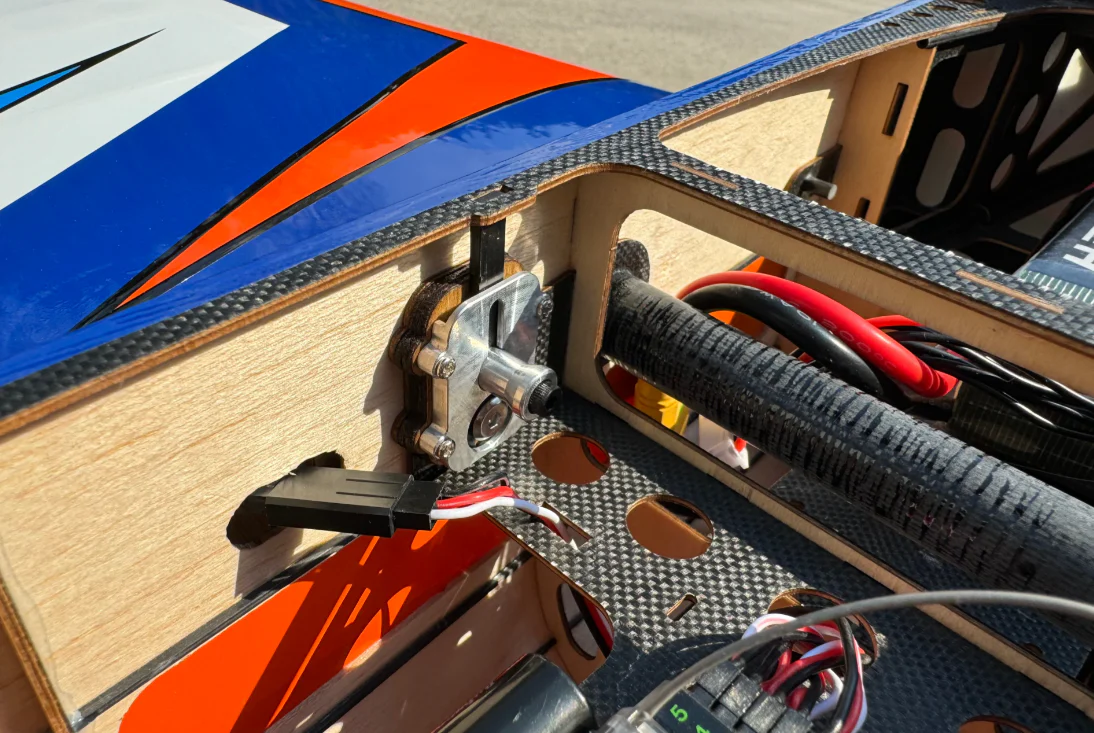EF - 60" Slick 580 CNC - White/Blue/Orange - ARF - Image 7