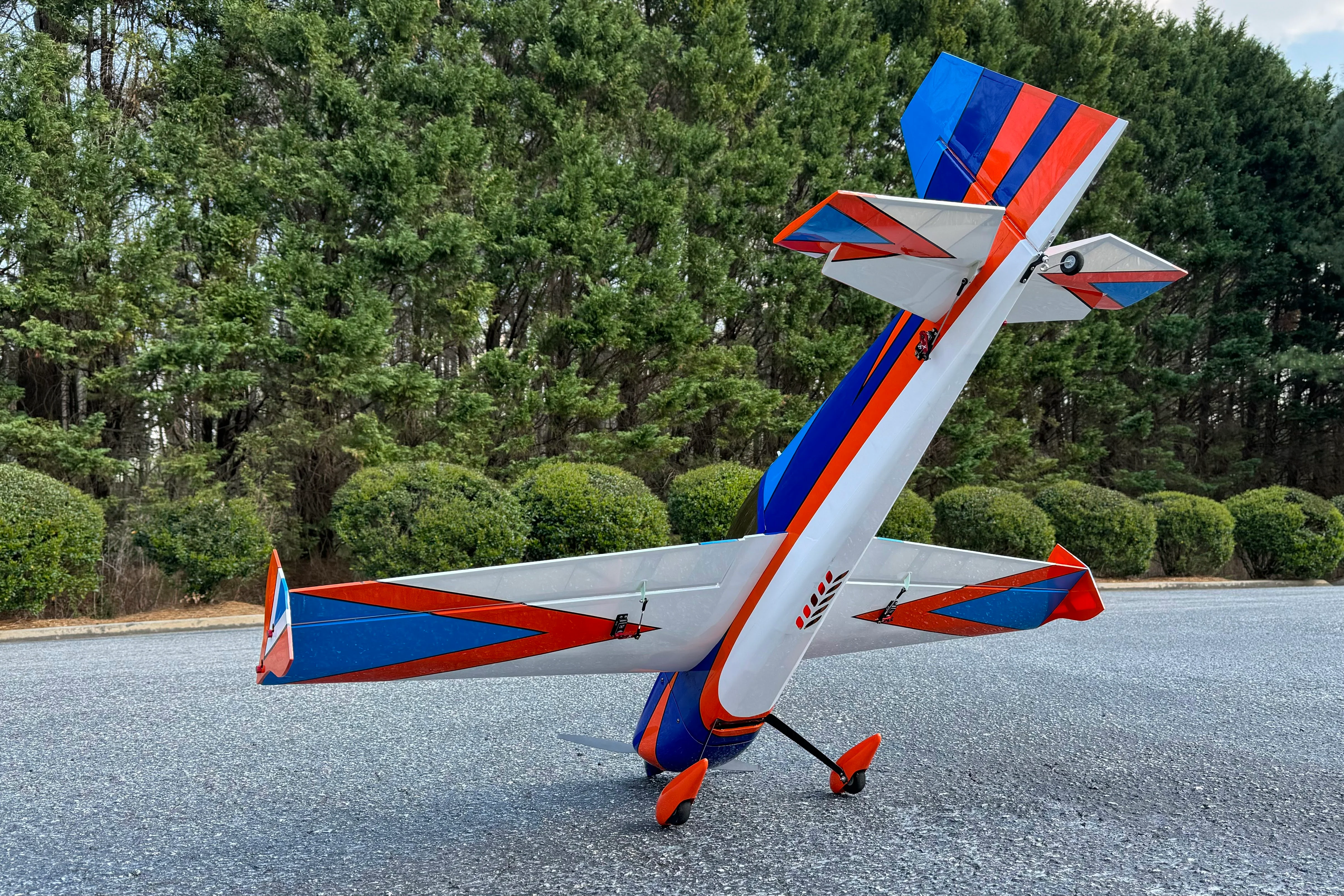 EF - 60" Slick 580 CNC - White/Blue/Orange - RxR - Image 5