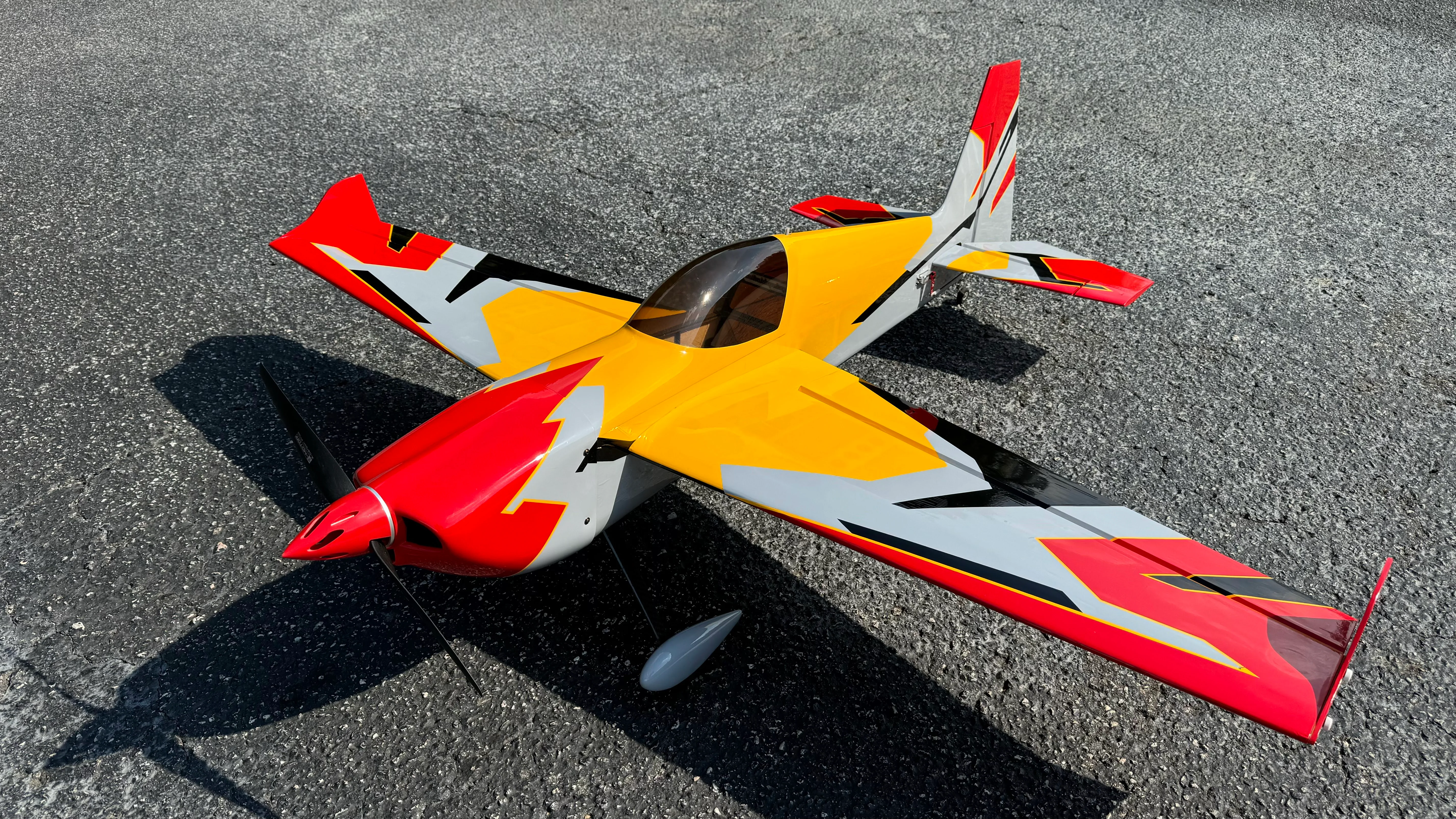 EF - 60" Slick 580 CNC - Yellow/Red/Grey - ARF - Image 2