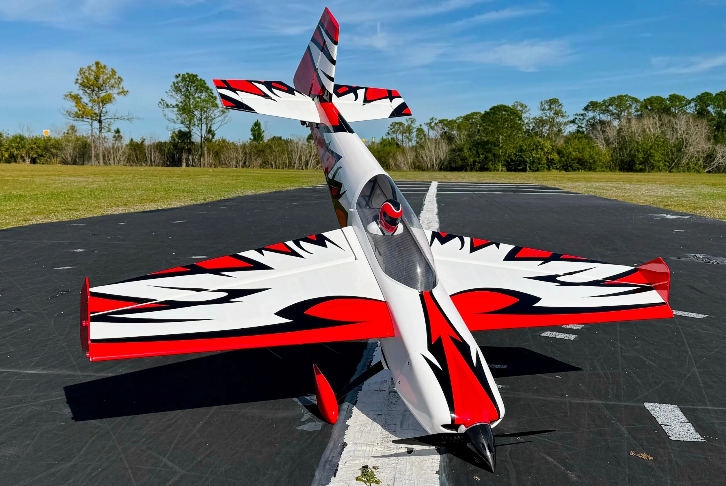 EF - 67" Edge 540T - Dark Red/White - RxR