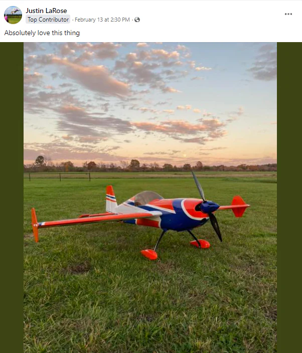 EF - 67" Extra 260 - Orange/Blue - RxR - Image 7