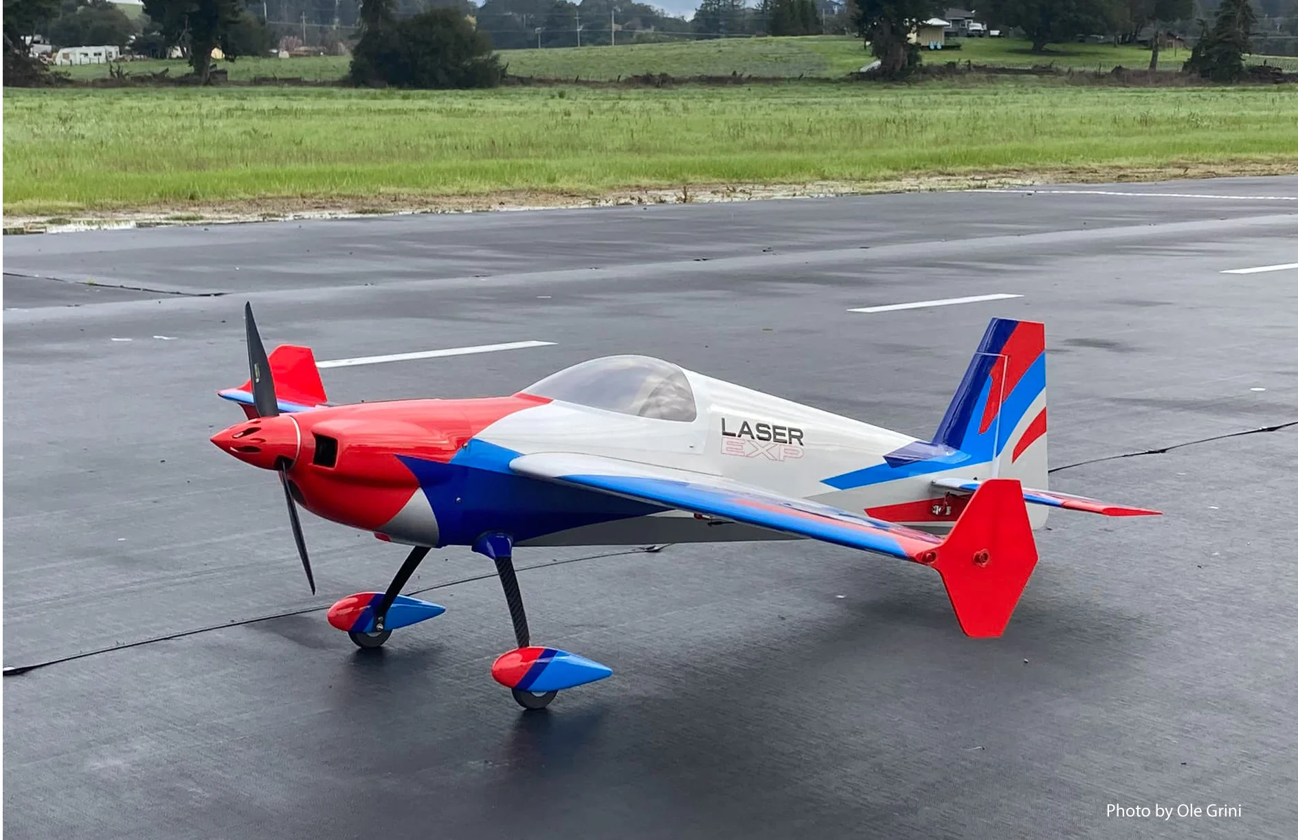 EF - 67" Laser - White/Blue/Red/Silver - RxR - Image 3