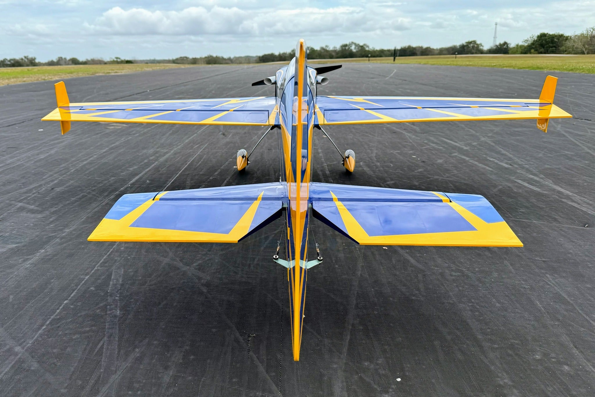 EF - 69" Turbo Raven V2 - Blue/Yellow - ARF - Image 4