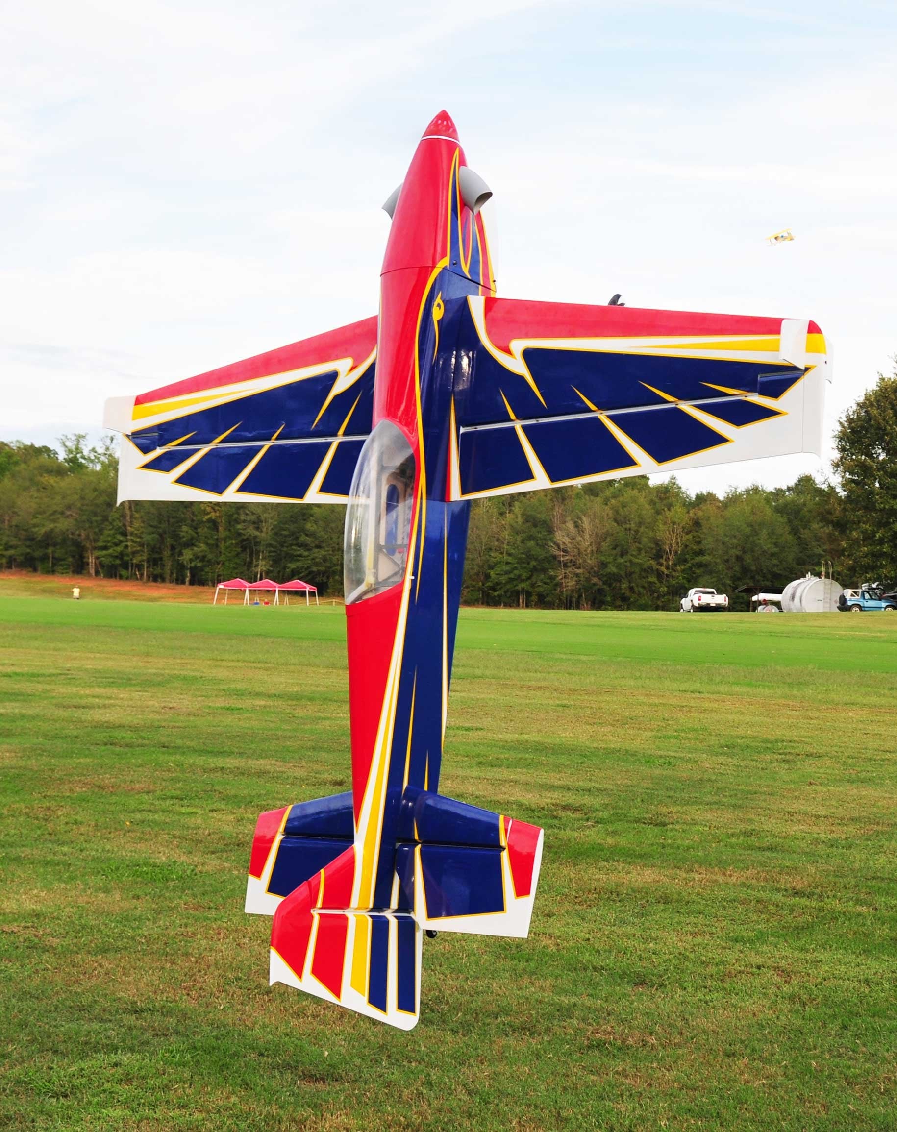 EF - 69" Turbo Raven V2 - Red/Blue - ARF - Image 3