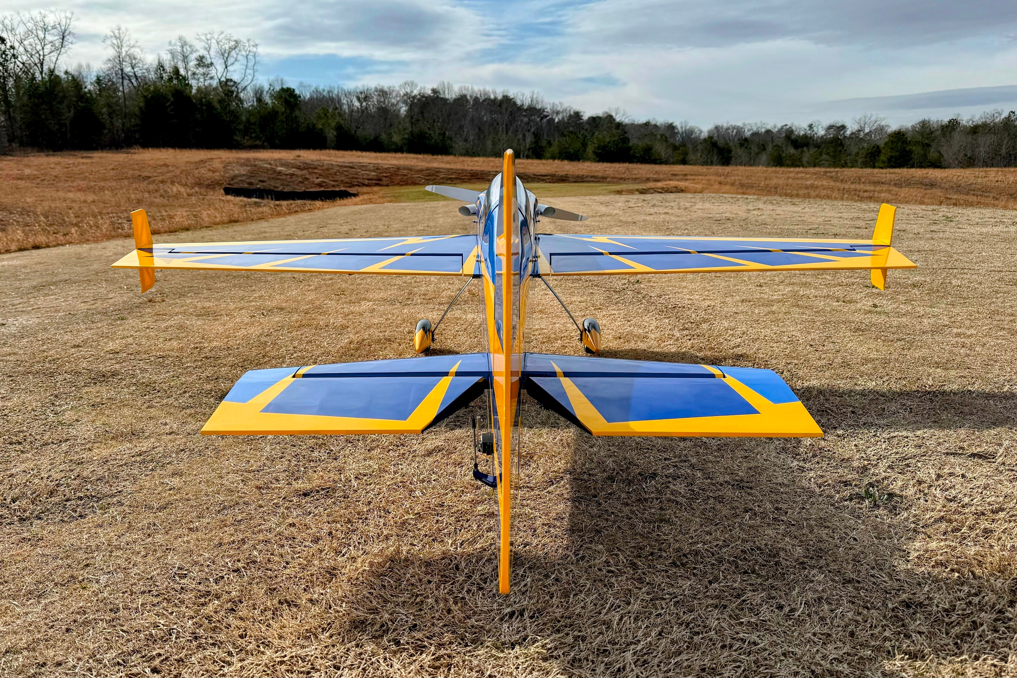 EF - 85" Turbo Raven - Blue/Yellow - Image 5