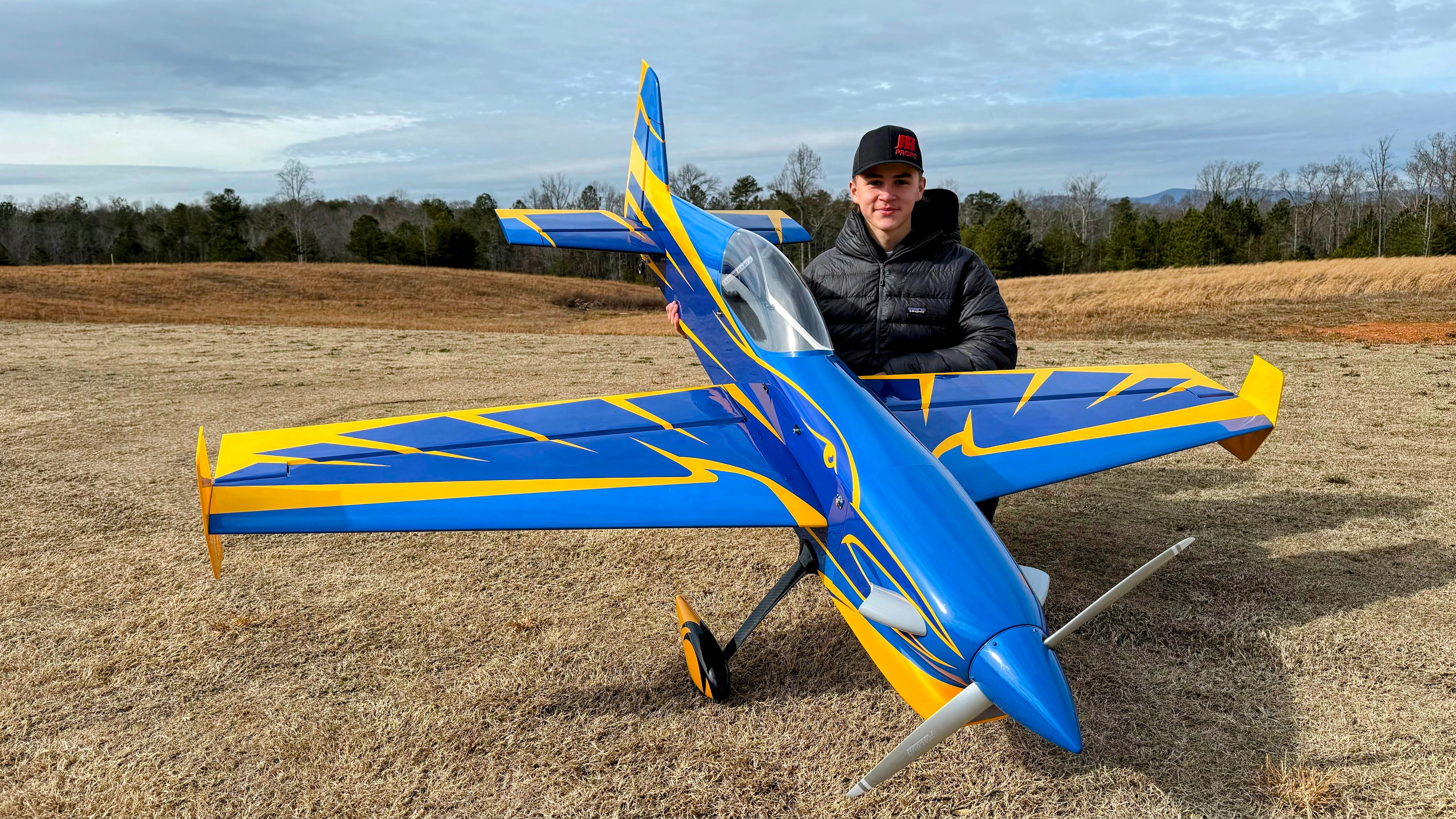 EF - 85" Turbo Raven - Blue/Yellow - Image 7