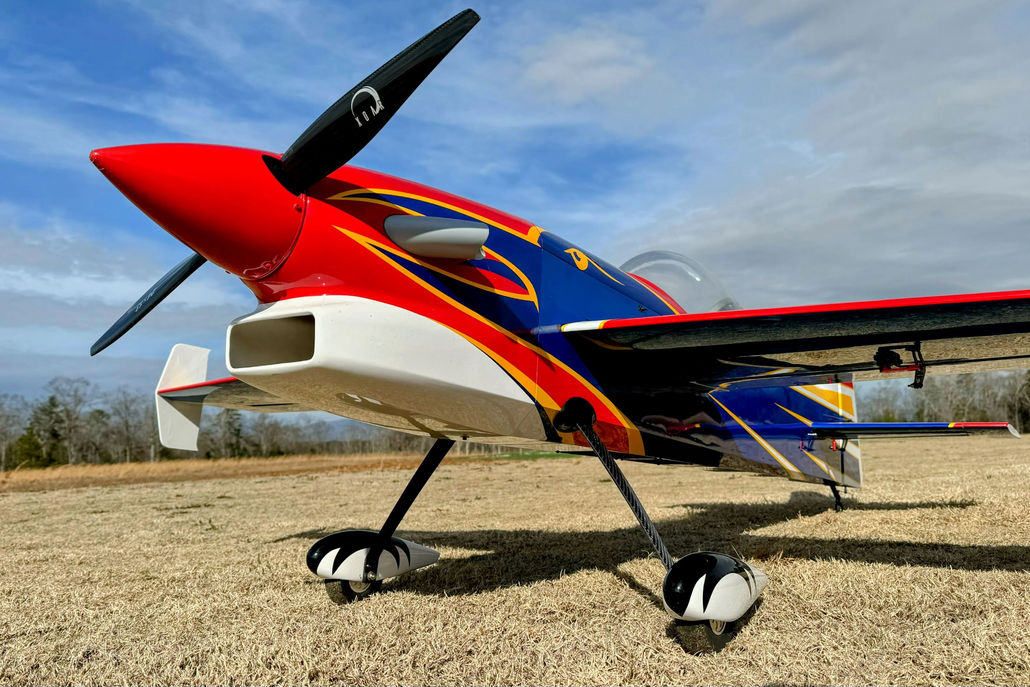 EF - 85" Turbo Raven - Red/Blue - Image 3