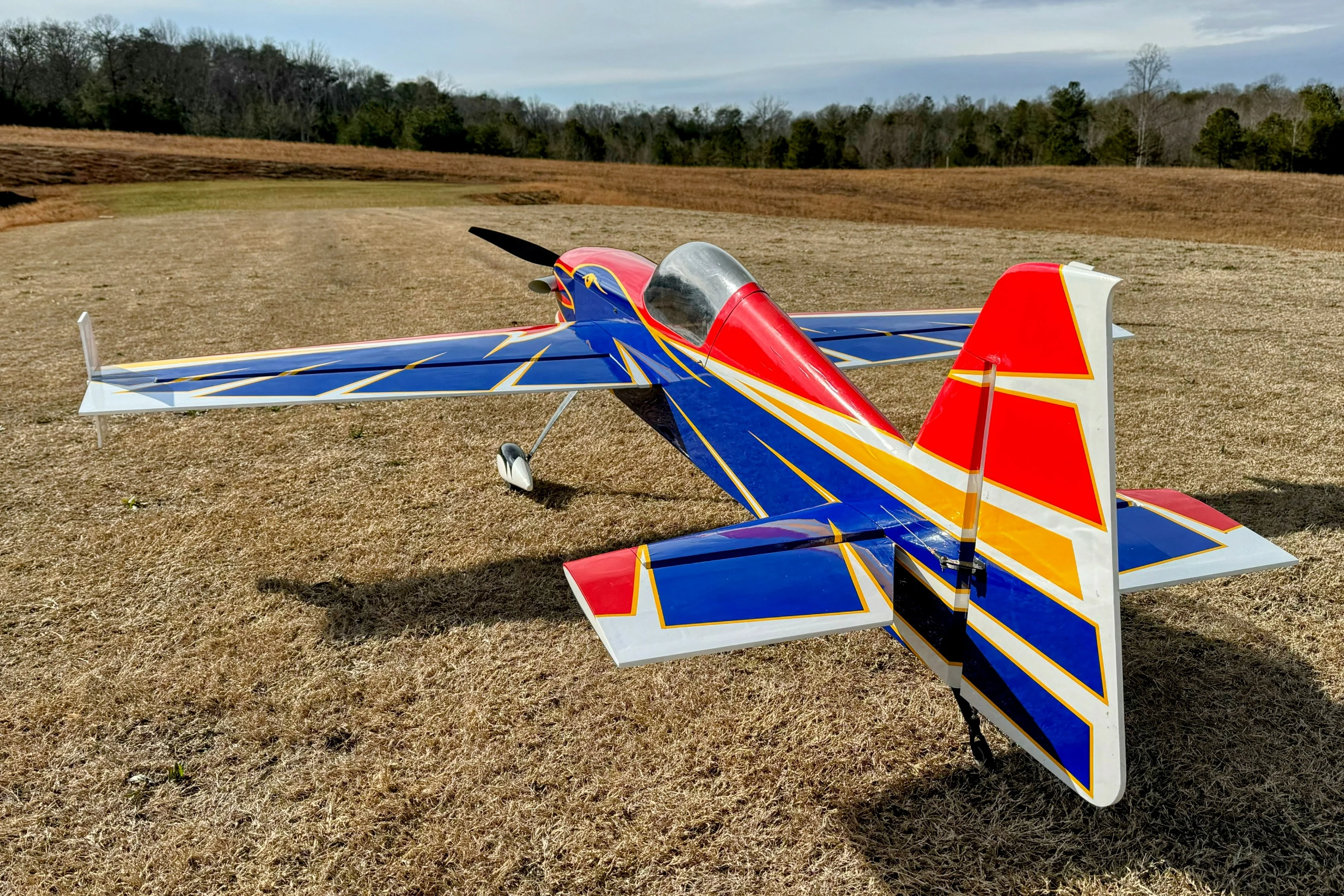 EF - 85" Turbo Raven - Red/Blue - Image 4