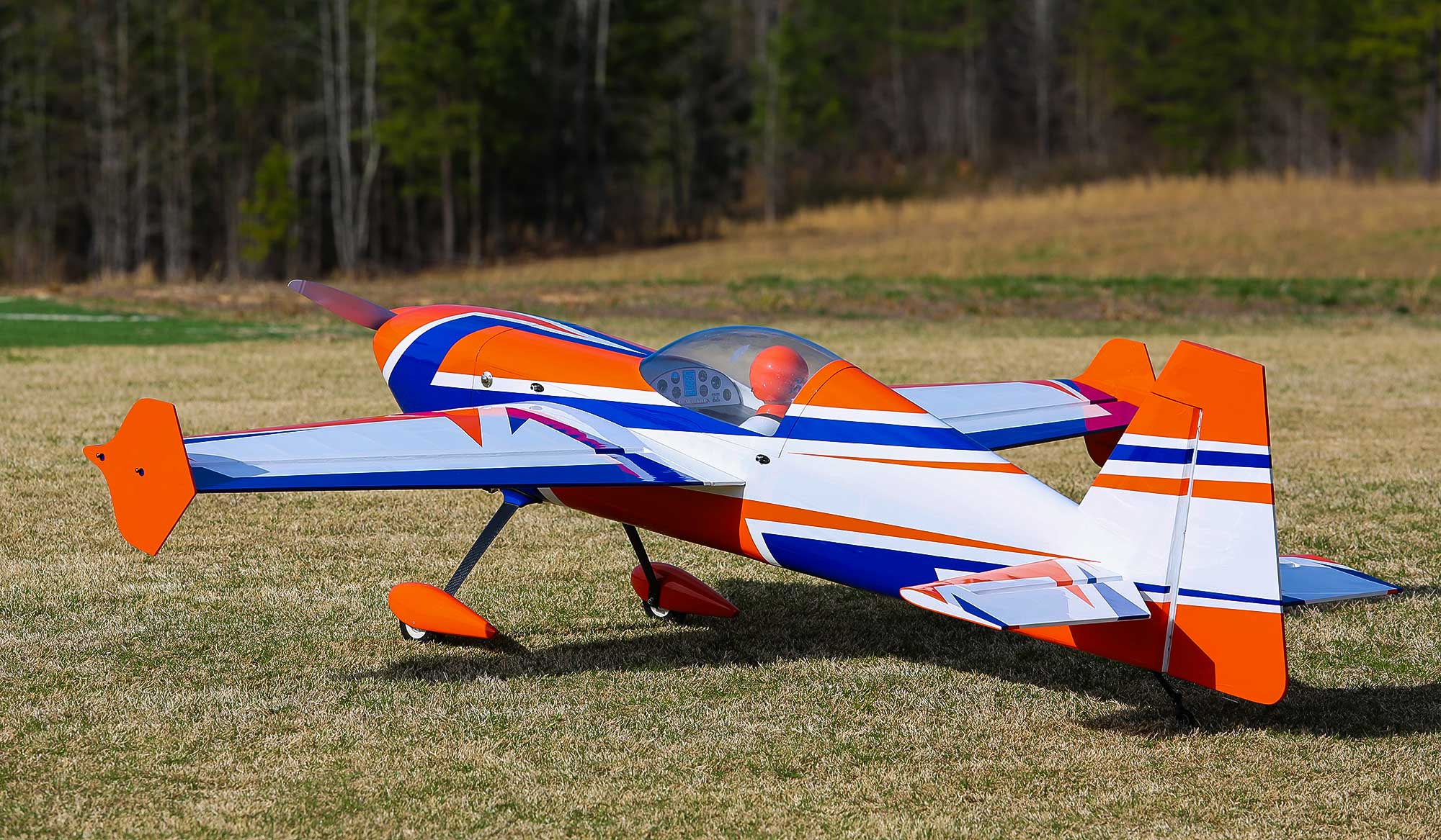 EF - 88" Extra 260 - Orange/Blue - Image 4
