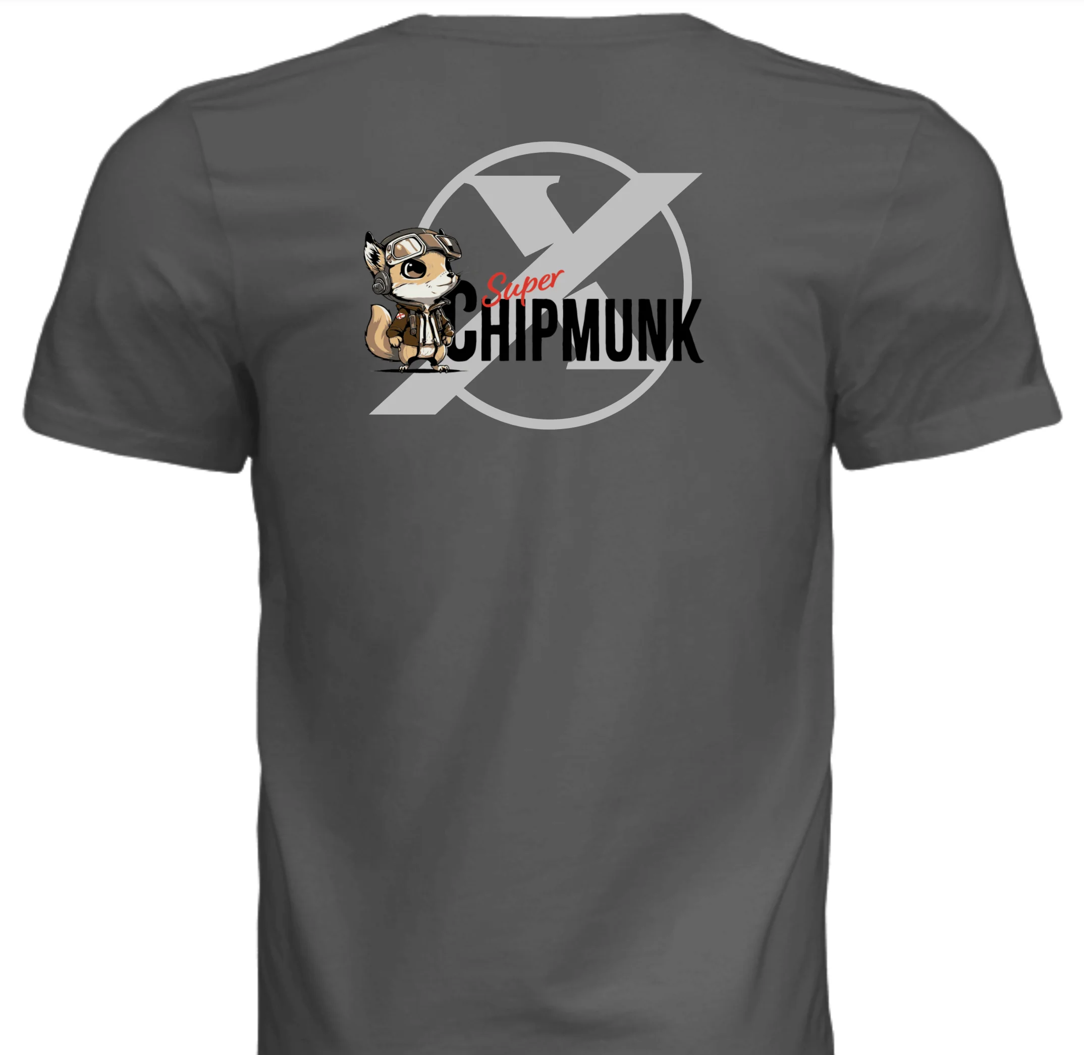 Legacy Aviation Chipmunk Shirt - DARK GREY - Image 2