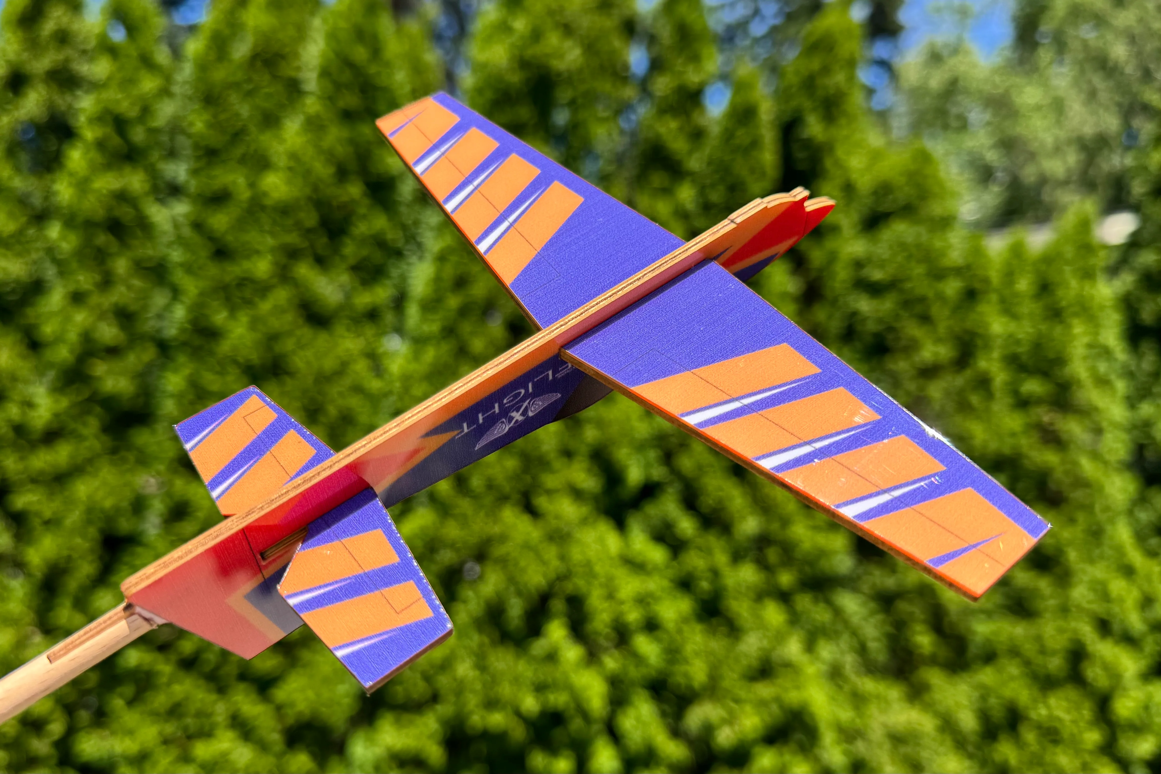 Extreme Flight Stick Plane - Cap 580 - Blue - Image 2