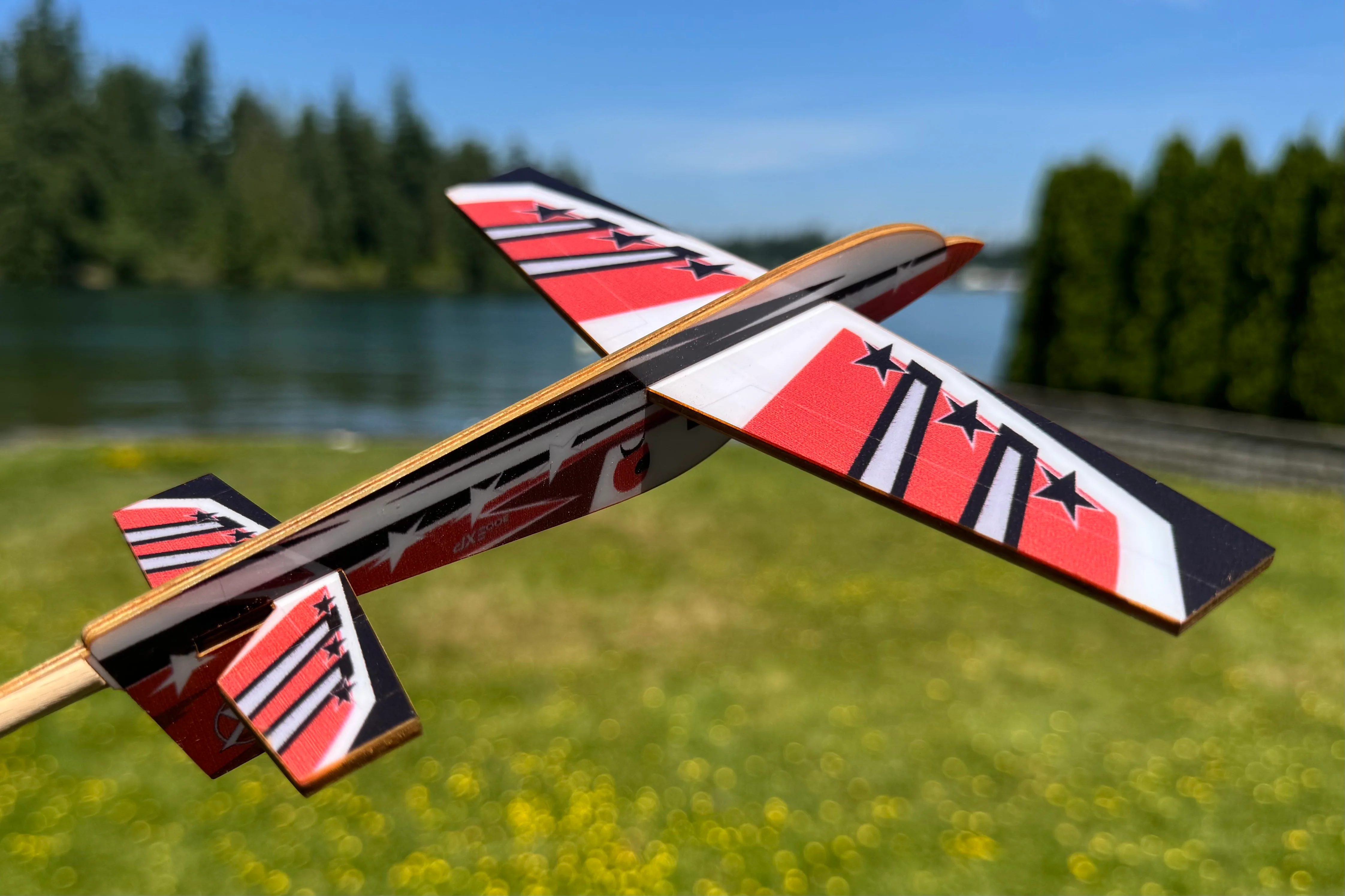 Extreme Flight Stick Plane - Extra 300 MS Red - Image 2