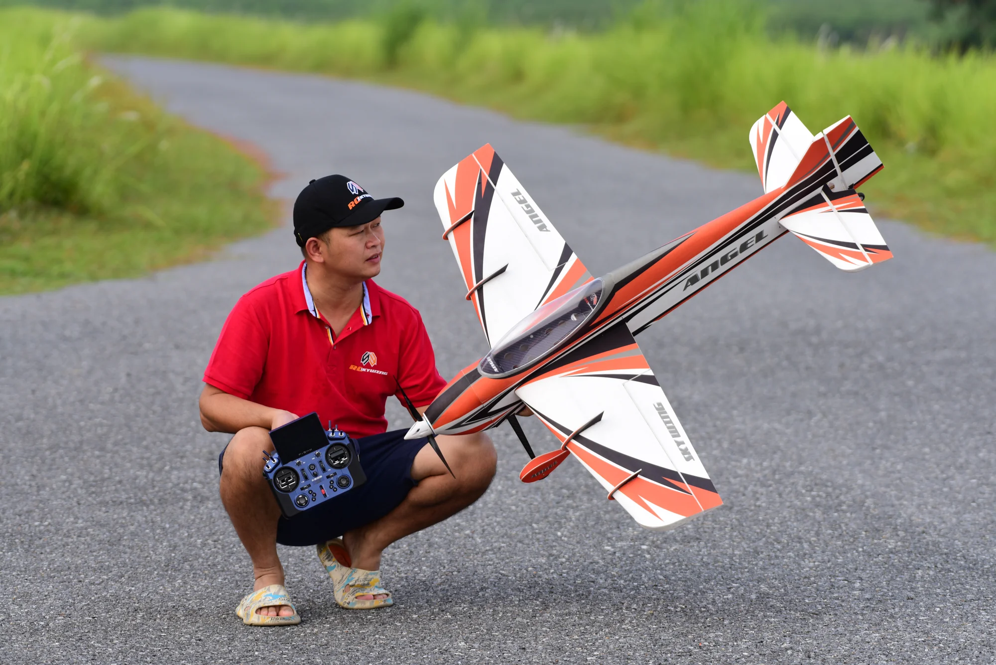 PNP - SW - 48" Angel F3A - WHITE/ORANGE - Image 10