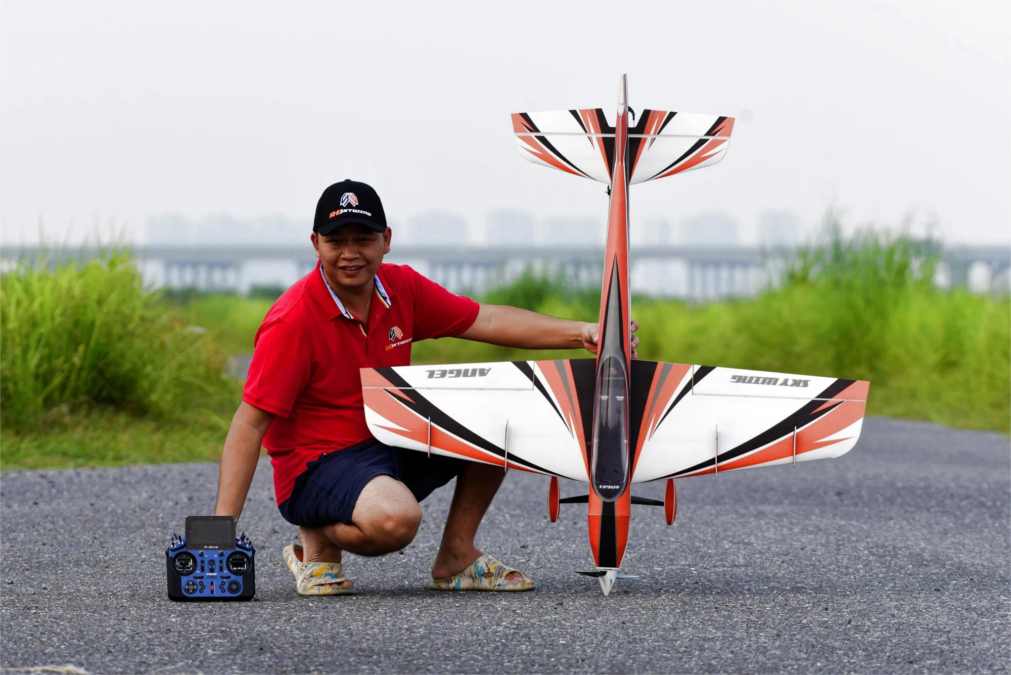 PNP - SW - 48" Angel F3A - WHITE/ORANGE - Image 11