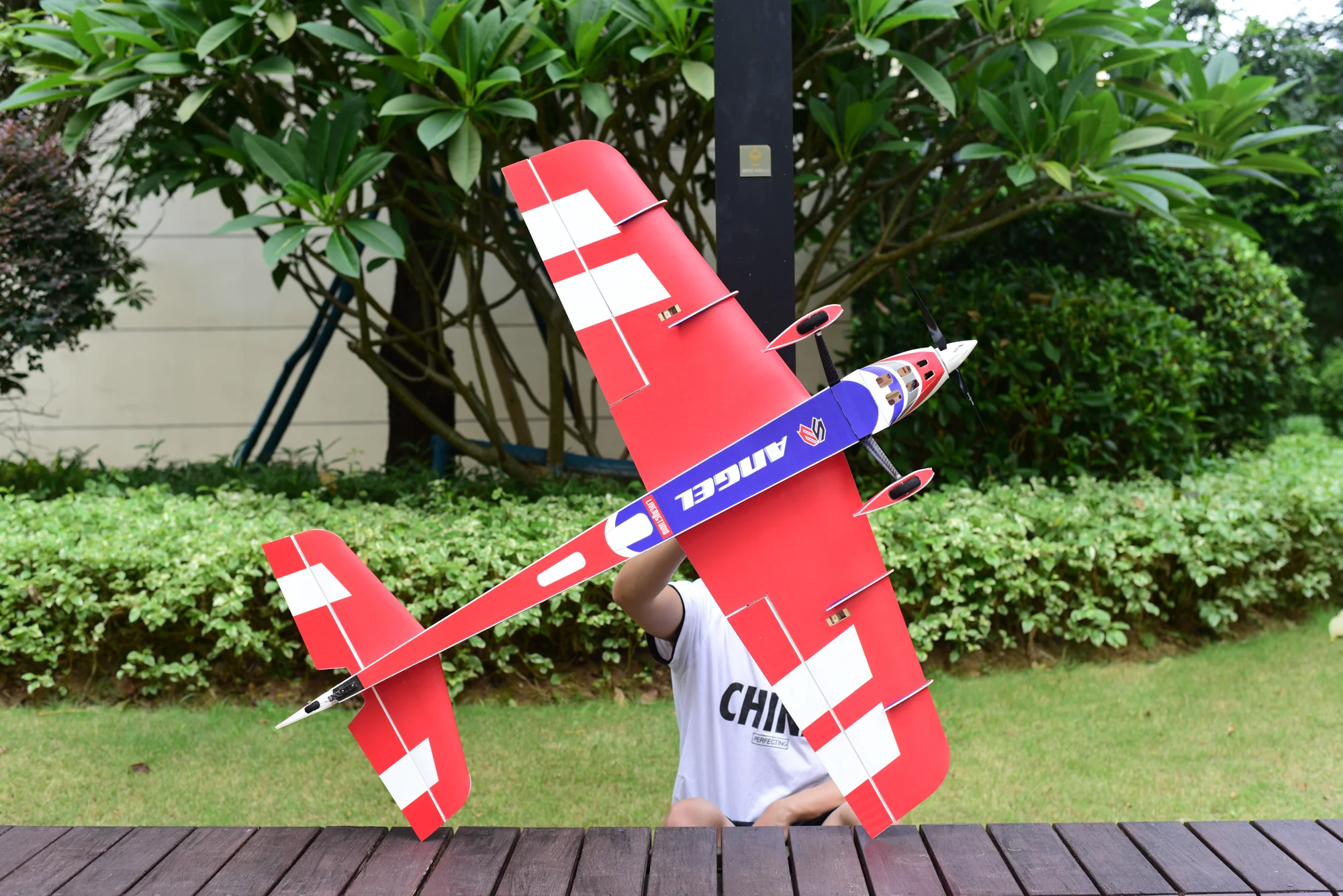 PNP - SW - 48" Angel F3A - WHITE/RED - Image 6