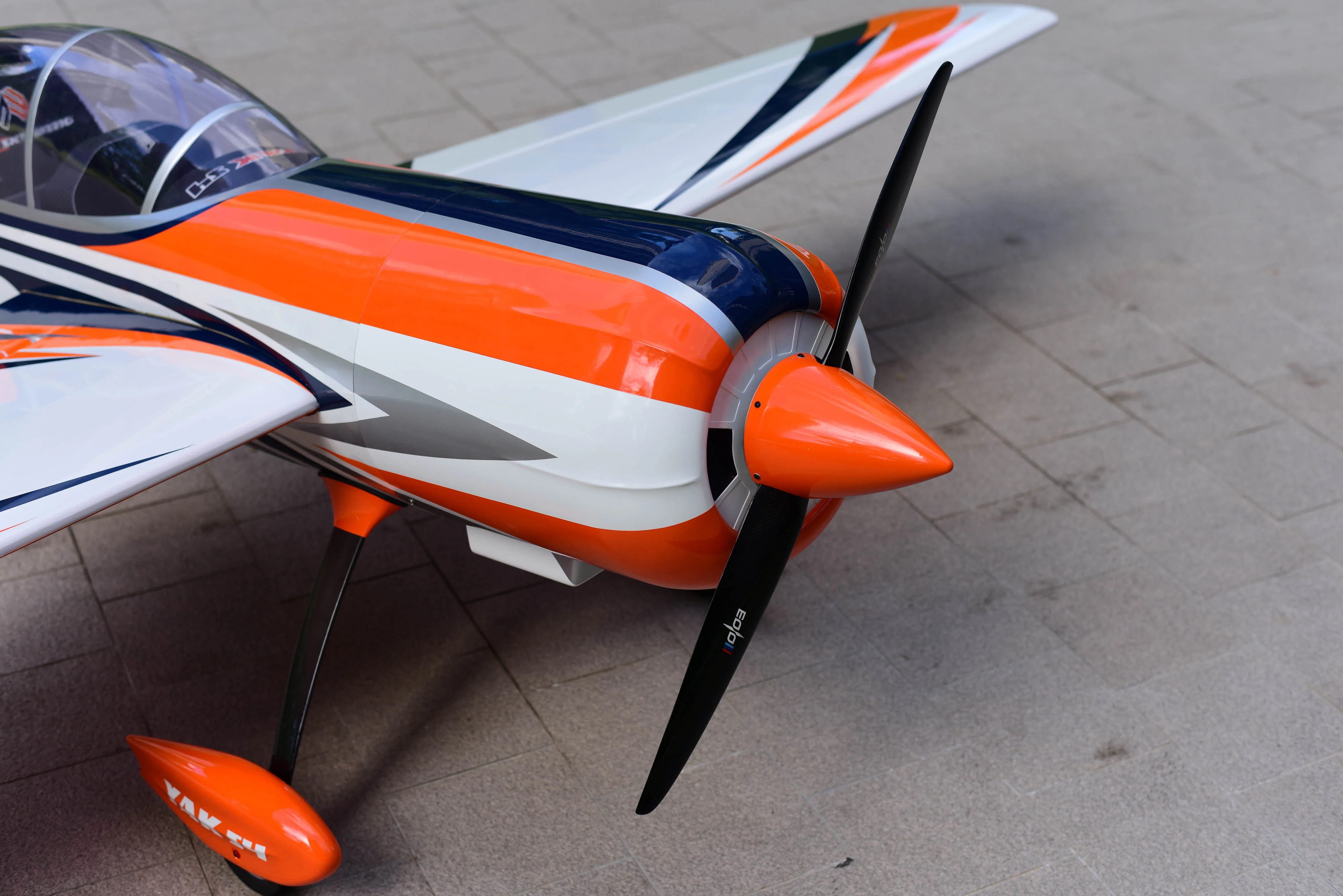 SW - 104" Yak 54 - White/Orange - B - Image 6