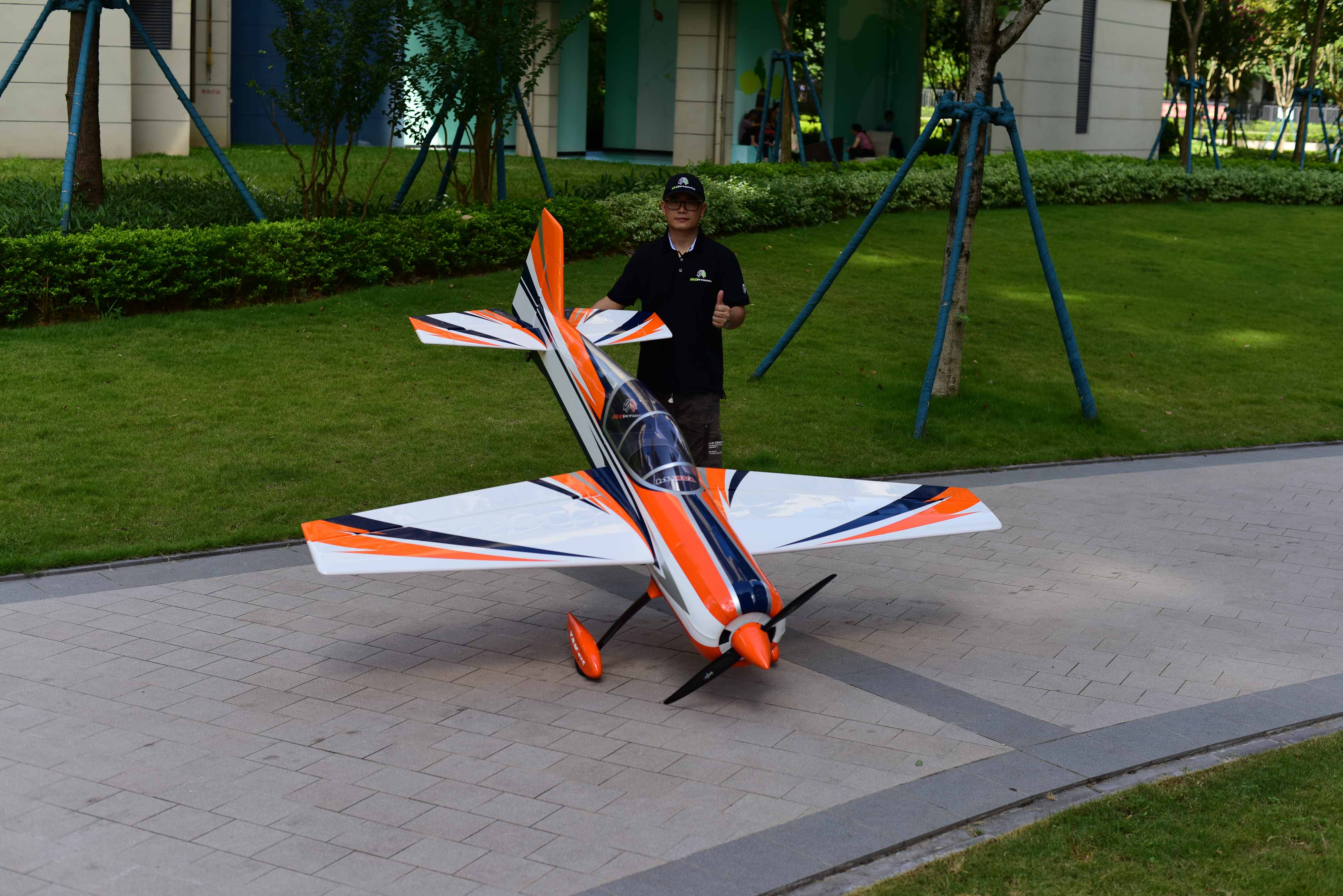 SW - 104" Yak 54 - White/Orange - B - Image 7