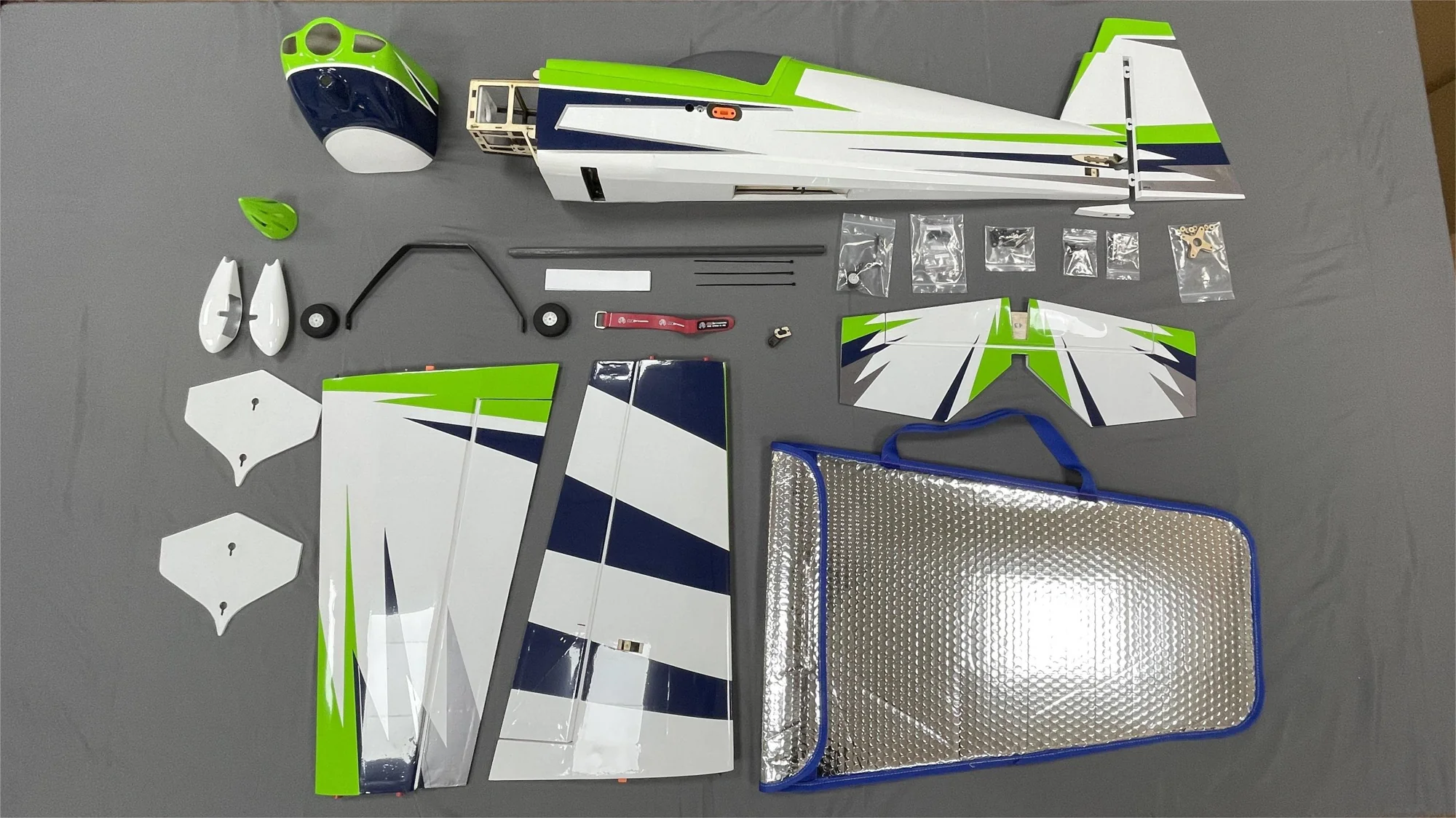 SW - 48" Slick 360 V2 - White/Green Scheme C - ARF - Image 12