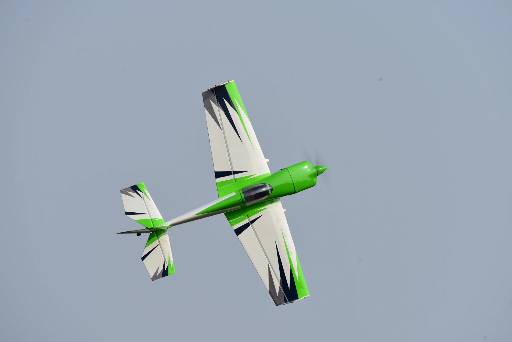 SW - 48" Slick 360 V2 - White/Green Scheme C - PNP - Image 7
