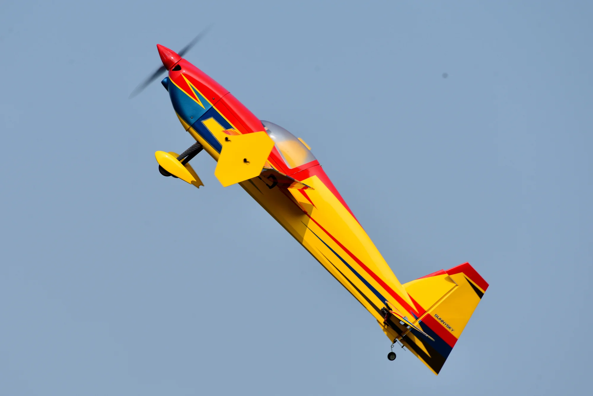 SW - 48" Slick 360 V2 - Yellow/Red Scheme D - ARF - Image 4
