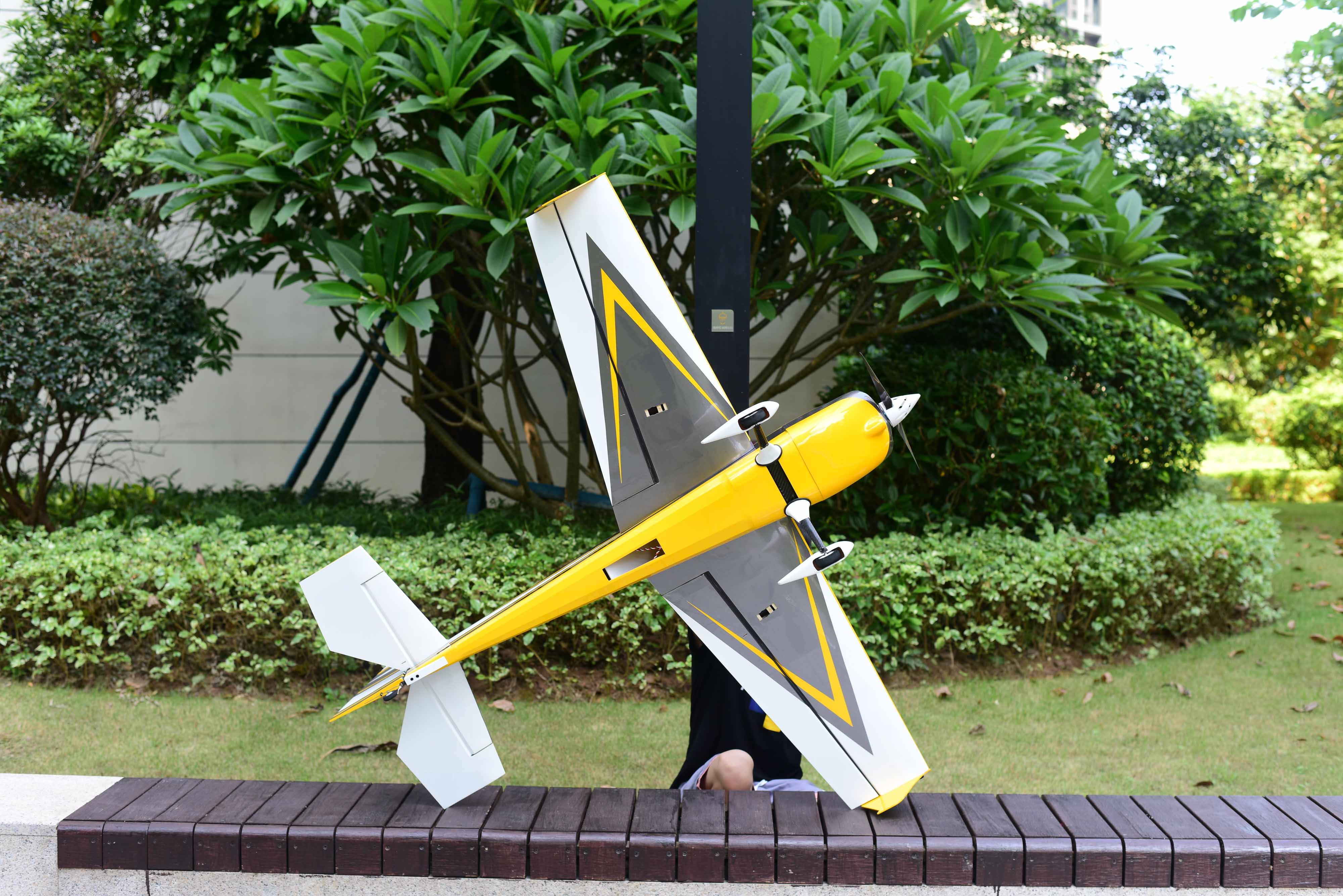 SW - 61" Edge 540 - Yellow/Charcoal/W (F) - ARF - Image 3