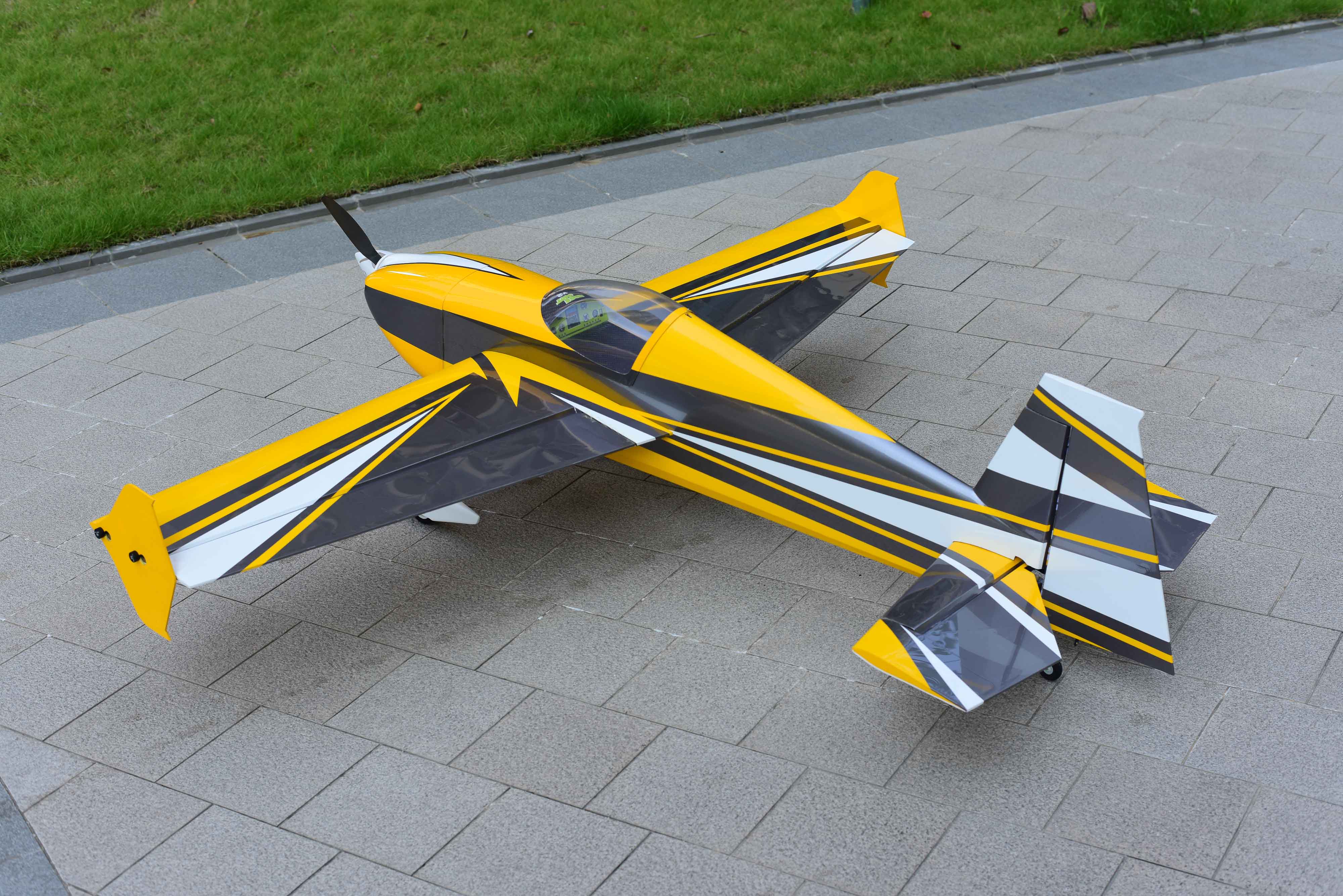 SW - 61" Edge 540 - Yellow/Charcoal/W (F) - ARF - Image 5