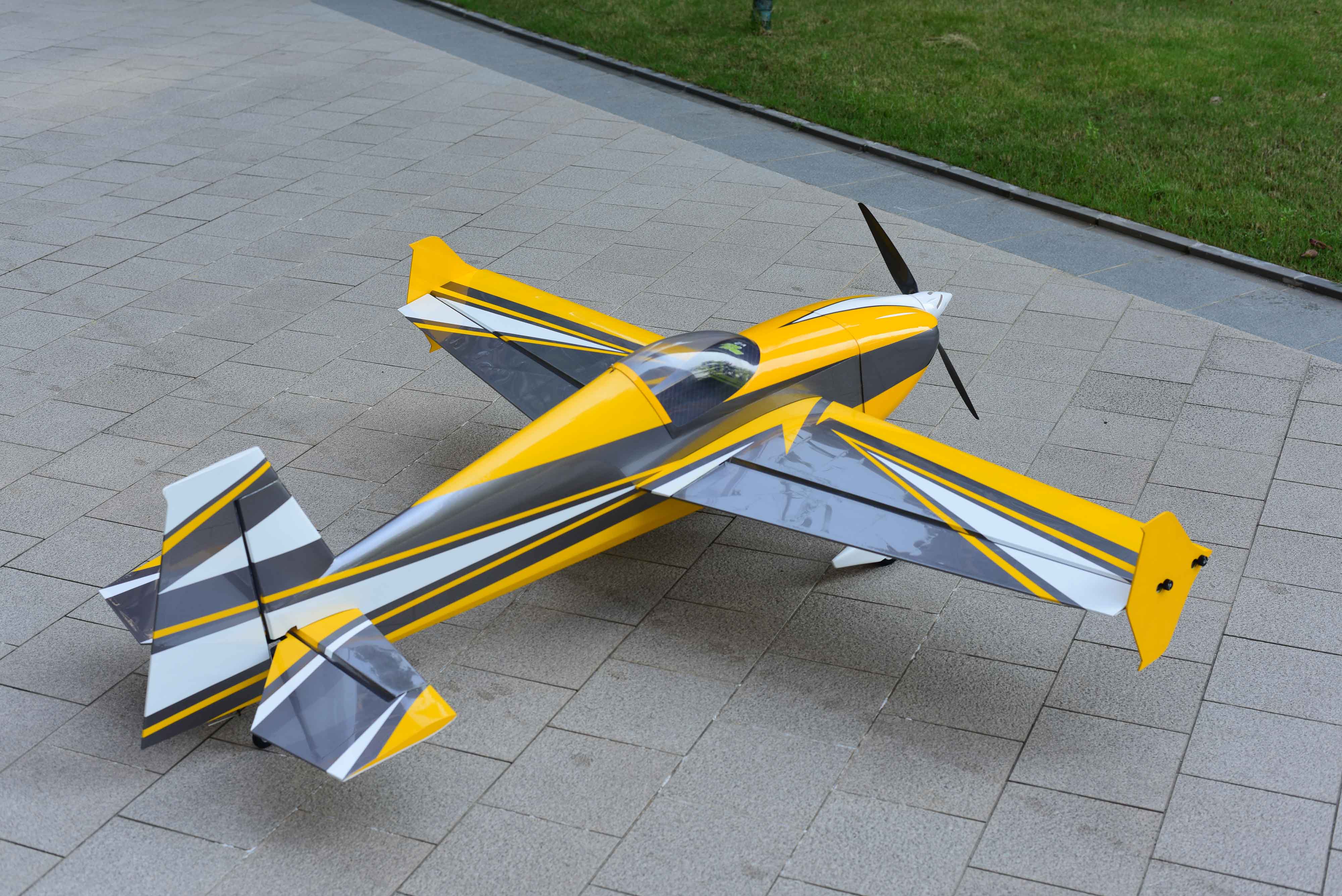 SW - 61" Edge 540 - Yellow/Charcoal/W (F) - ARF - Image 6
