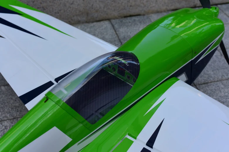 SW - 61" Slick 360 V3 - White/Green/Dk Blue (C) - ARF - Image 4