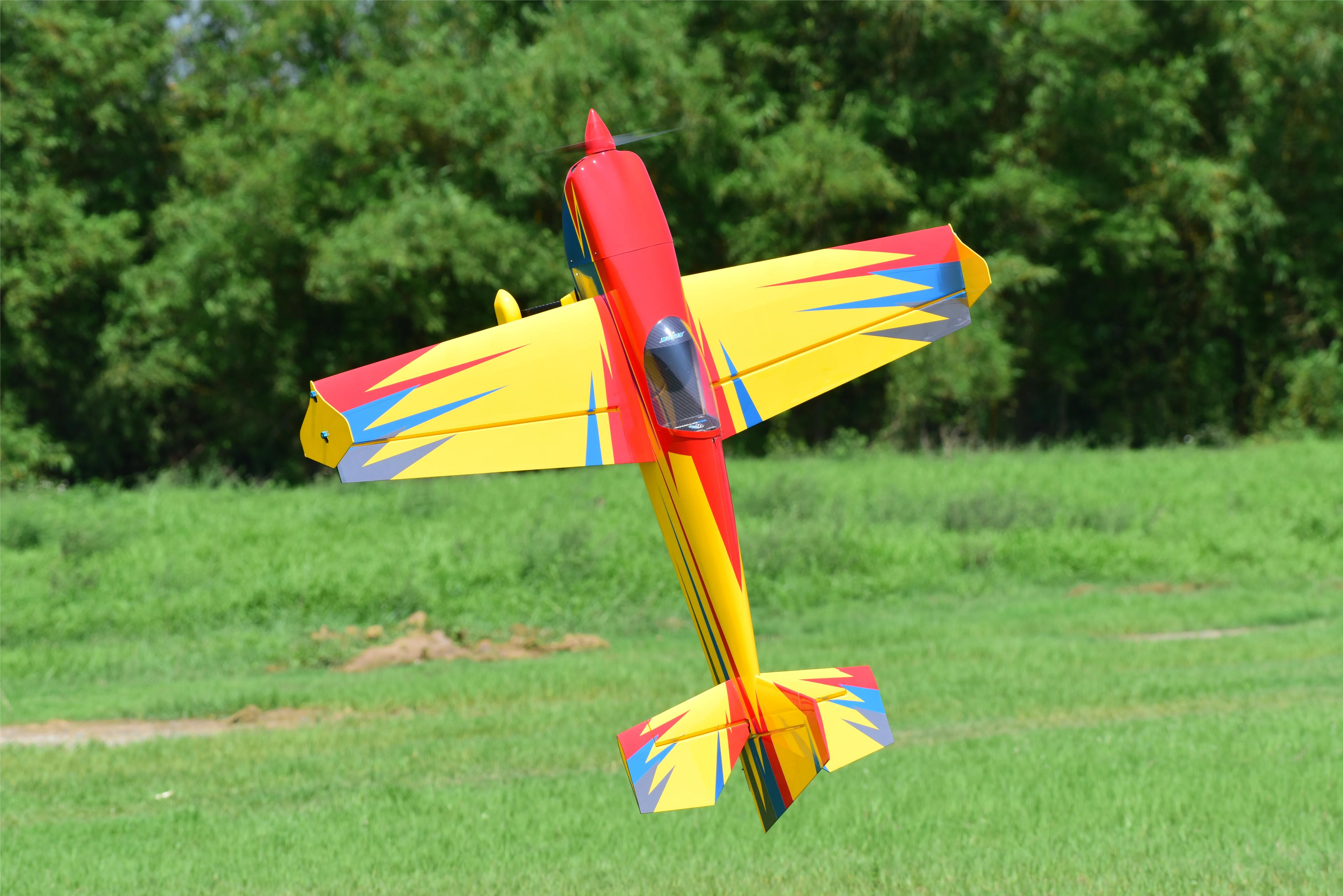 SW - 61" Slick 360 V3 - Yellow/Red/Met Blue (D) - ARF - Image 11