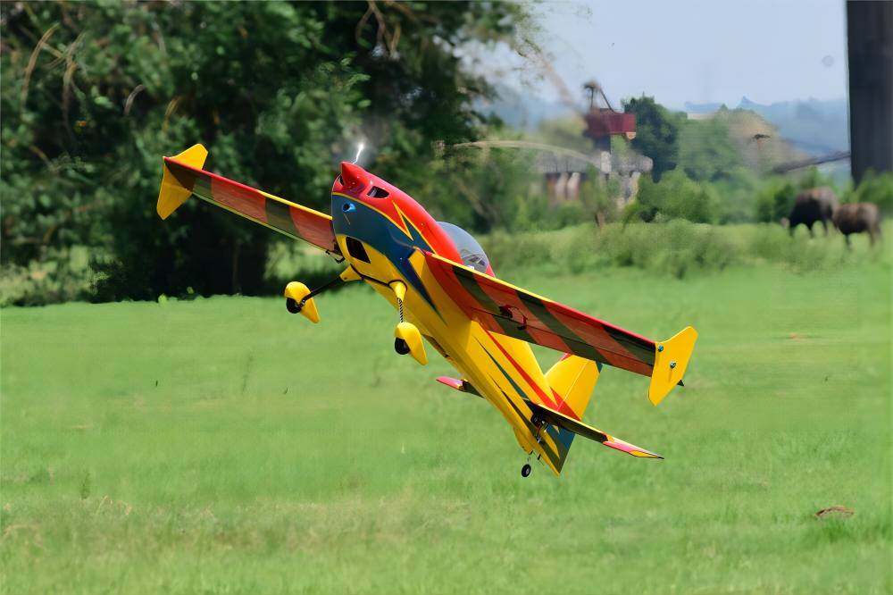SW - 61" Slick 360 V3 - Yellow/Red/Met Blue (D) - ARF - Image 6
