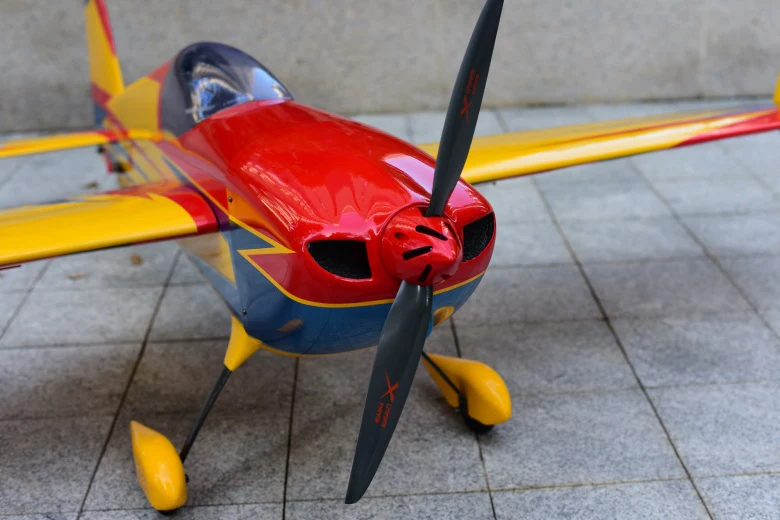 SW - 61" Slick 360 V3 - Yellow/Red/Met Blue (D) PNP - Image 2