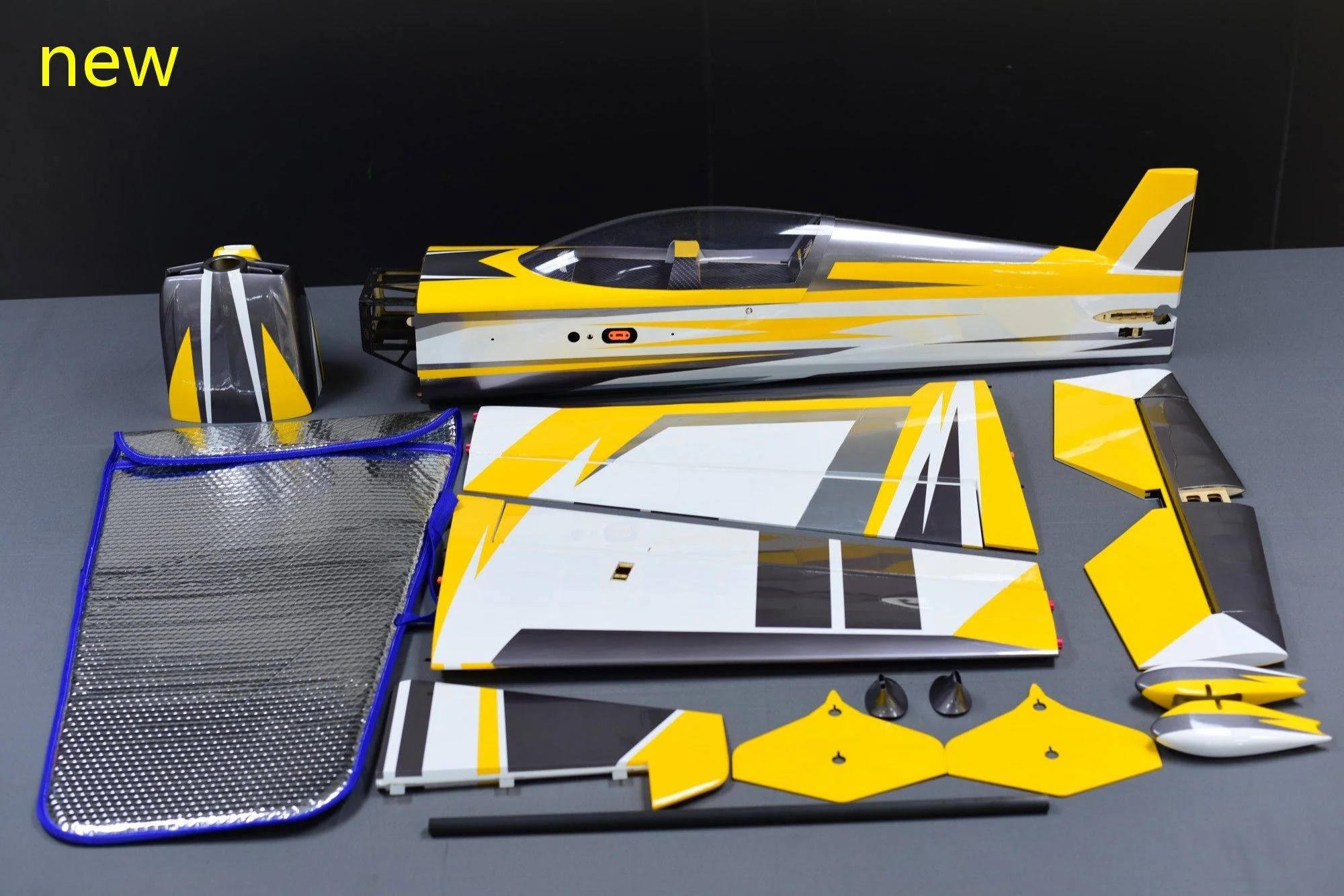 SW - 67" Extra NG - White/Gray/Yellow (D) - ARF - Image 6