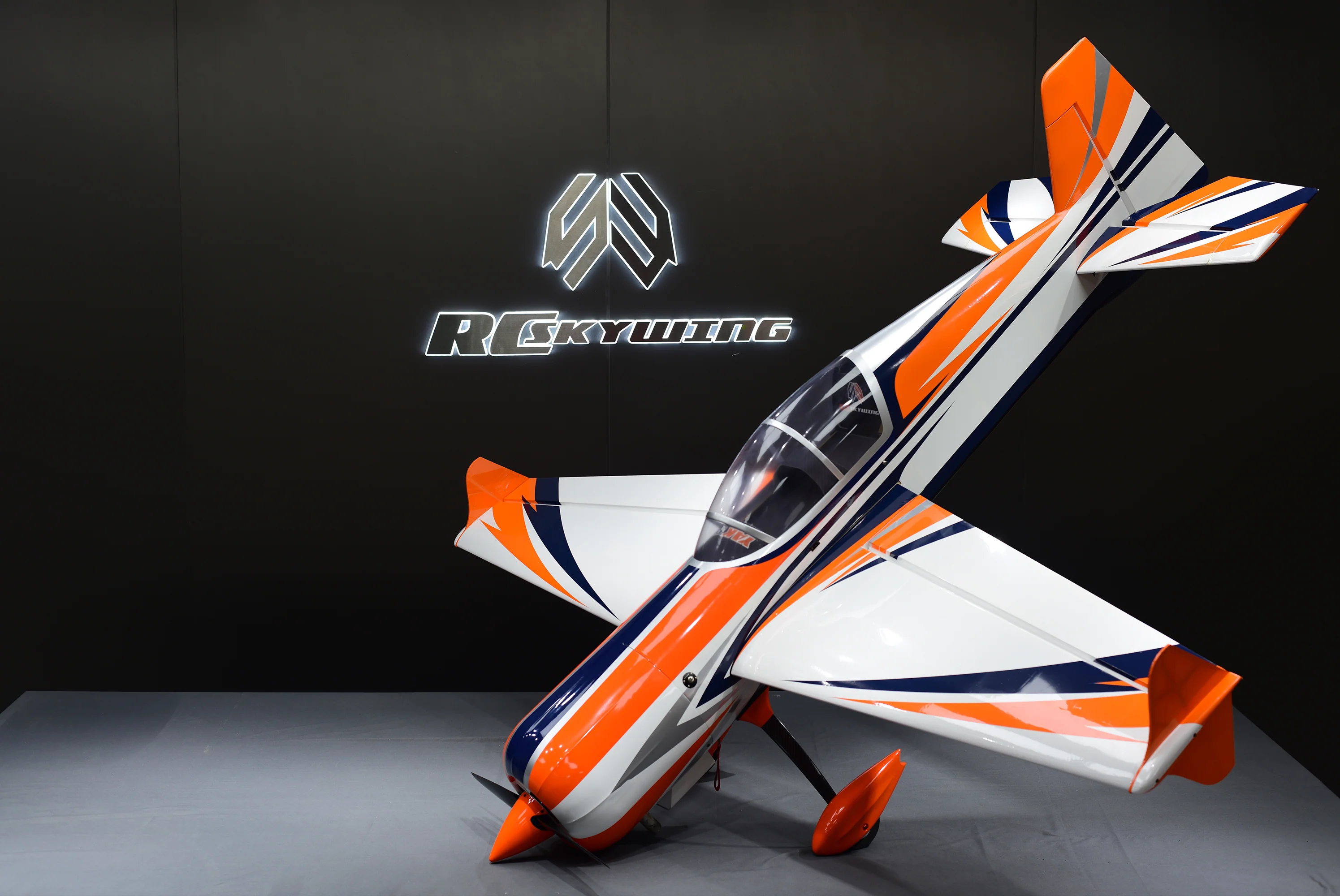 SW - 91" Yak 54 - White/Orange (B) - Image 4