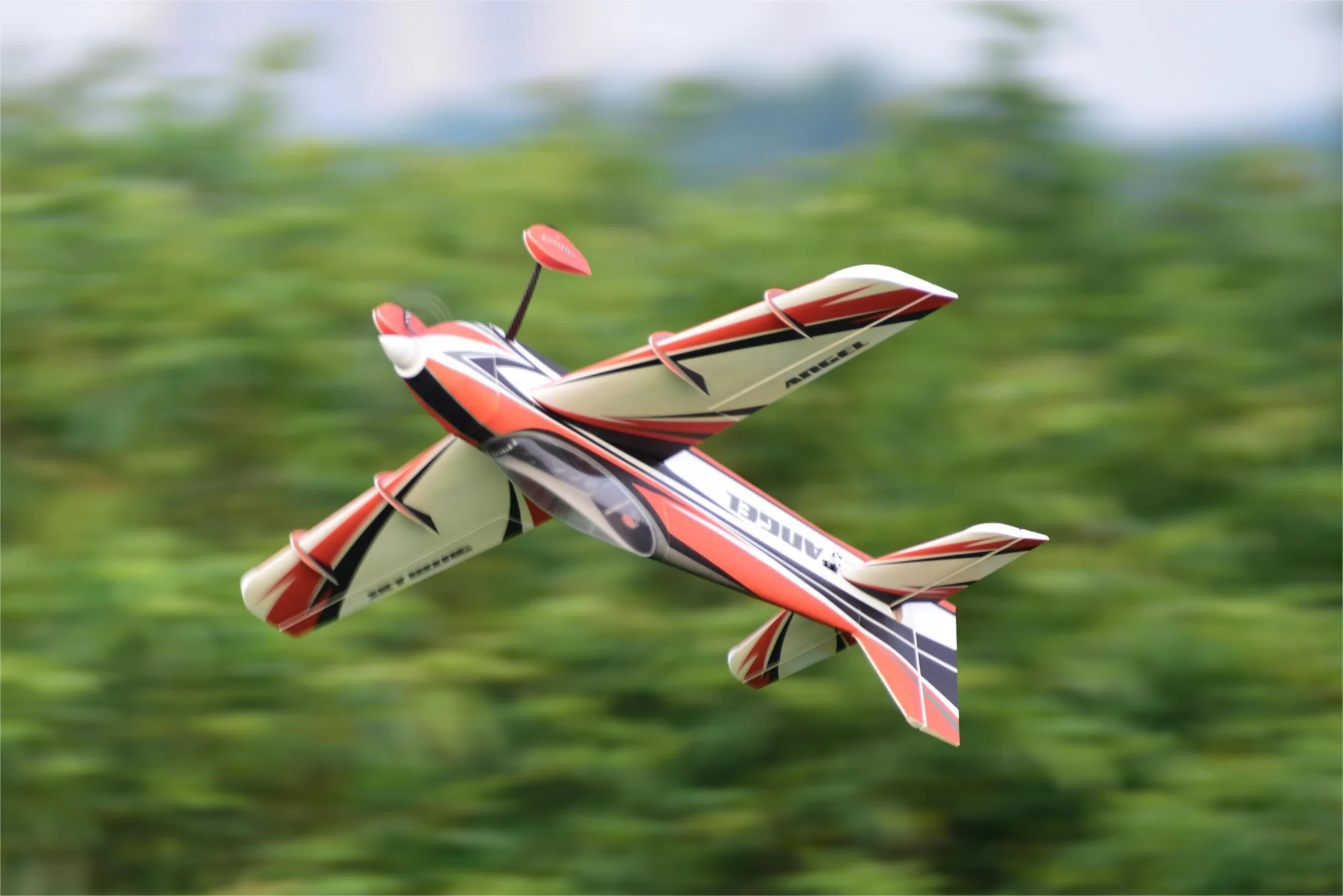 SW - 48" Angel F3A - WHITE/ORANGE - Image 2