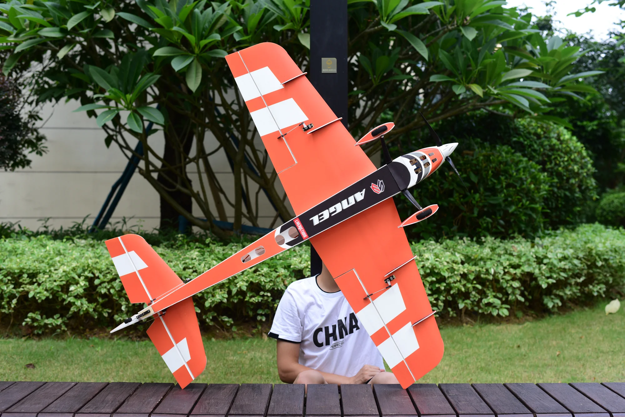 SW - 48" Angel F3A - WHITE/ORANGE - Image 3