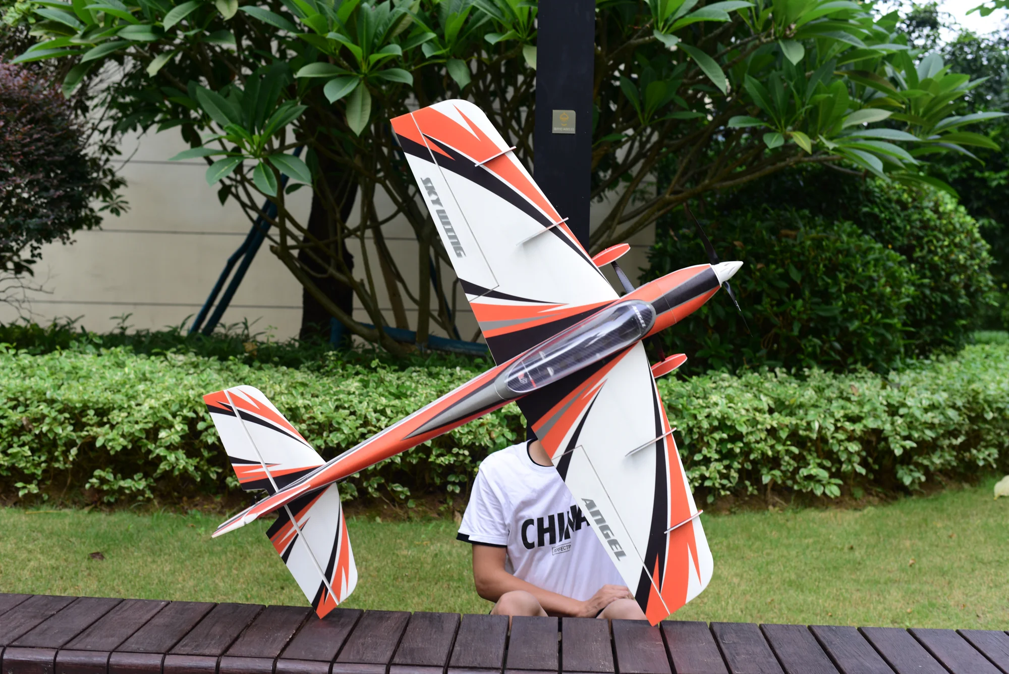 SW - 48" Angel F3A - WHITE/ORANGE - Image 5