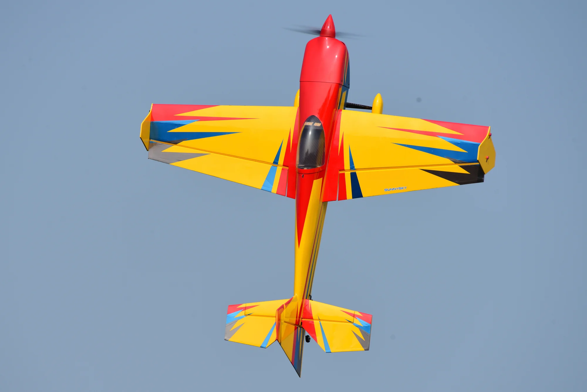 SW - 48" Slick 360 V2 - Yellow/Red Scheme D - PNP - Image 4