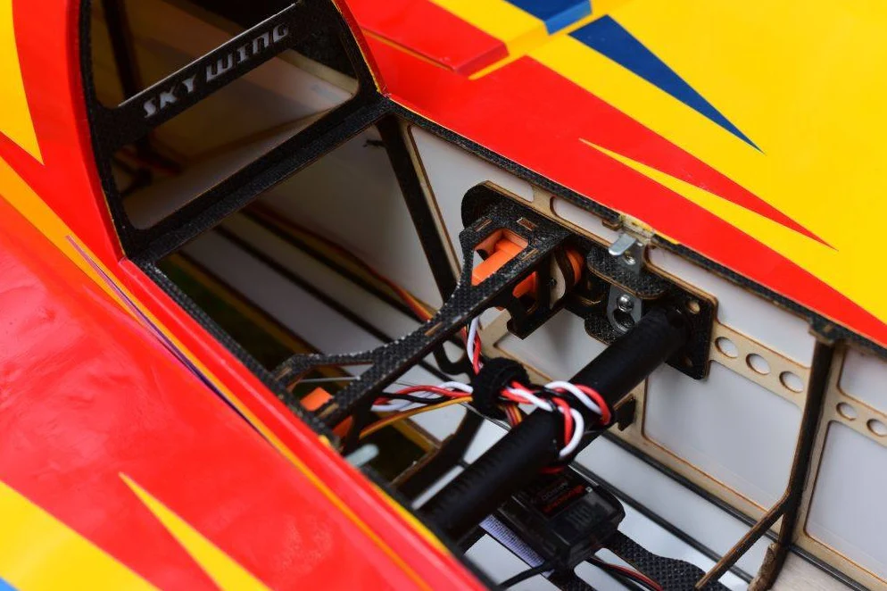 SW - 48" Slick 360 V2 - Yellow/Red Scheme D - PNP - Image 5