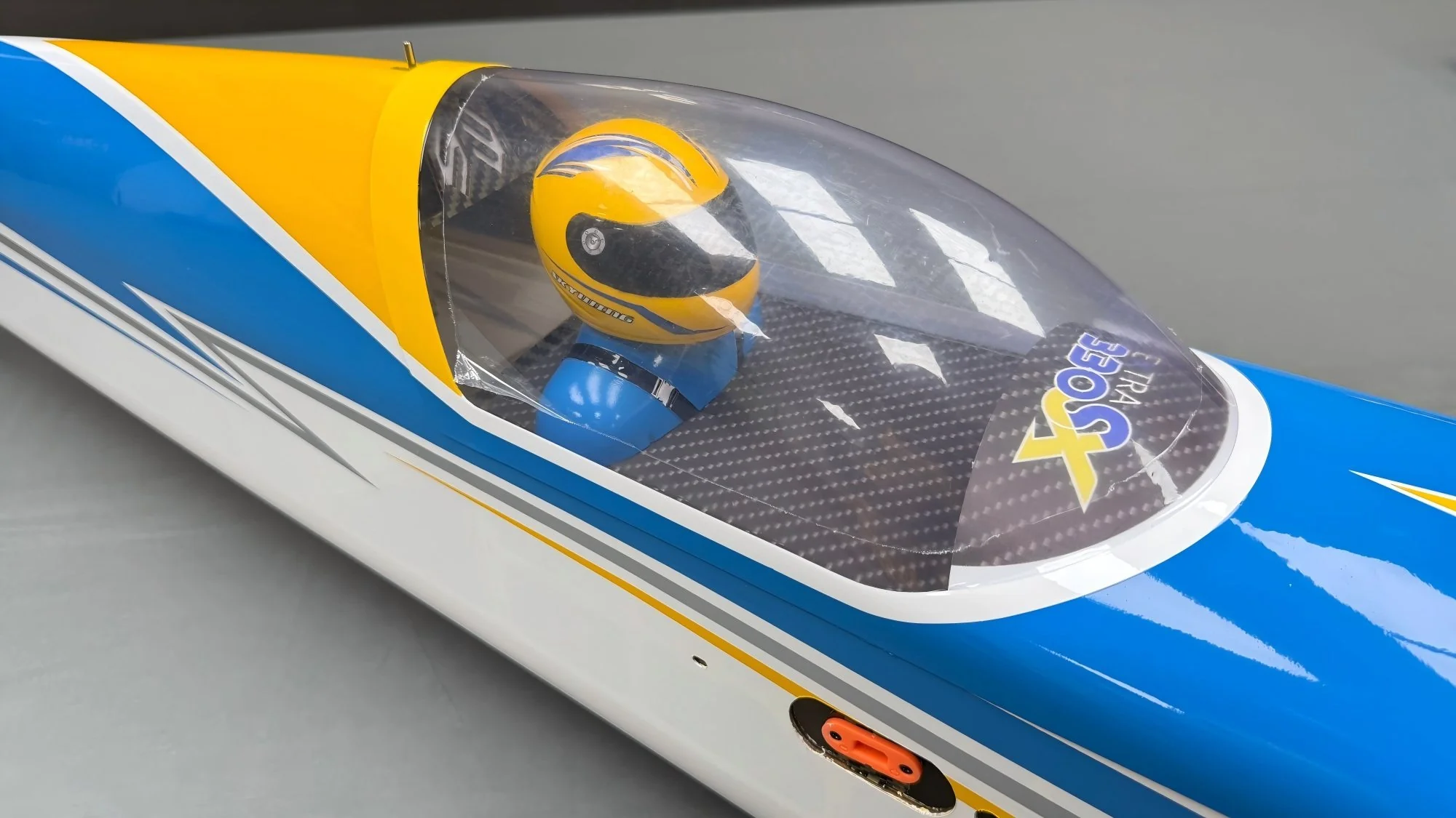 SW - 60" Extra 330SX - White/Blue/Yellow (B) - ARF - Image 7