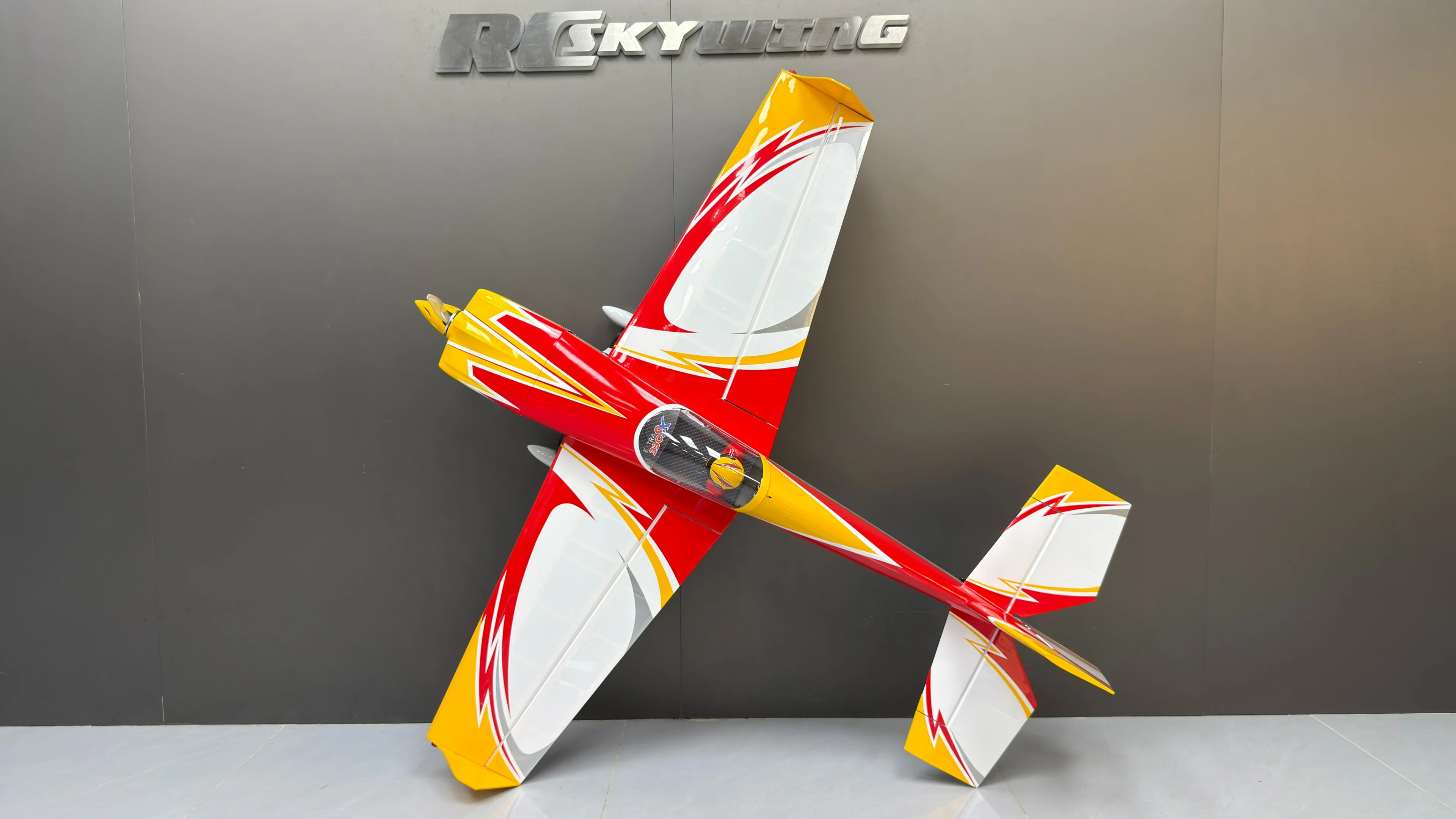 SW - 60" Extra 330SX - White/Red/Yellow (A) - PNP - Image 3