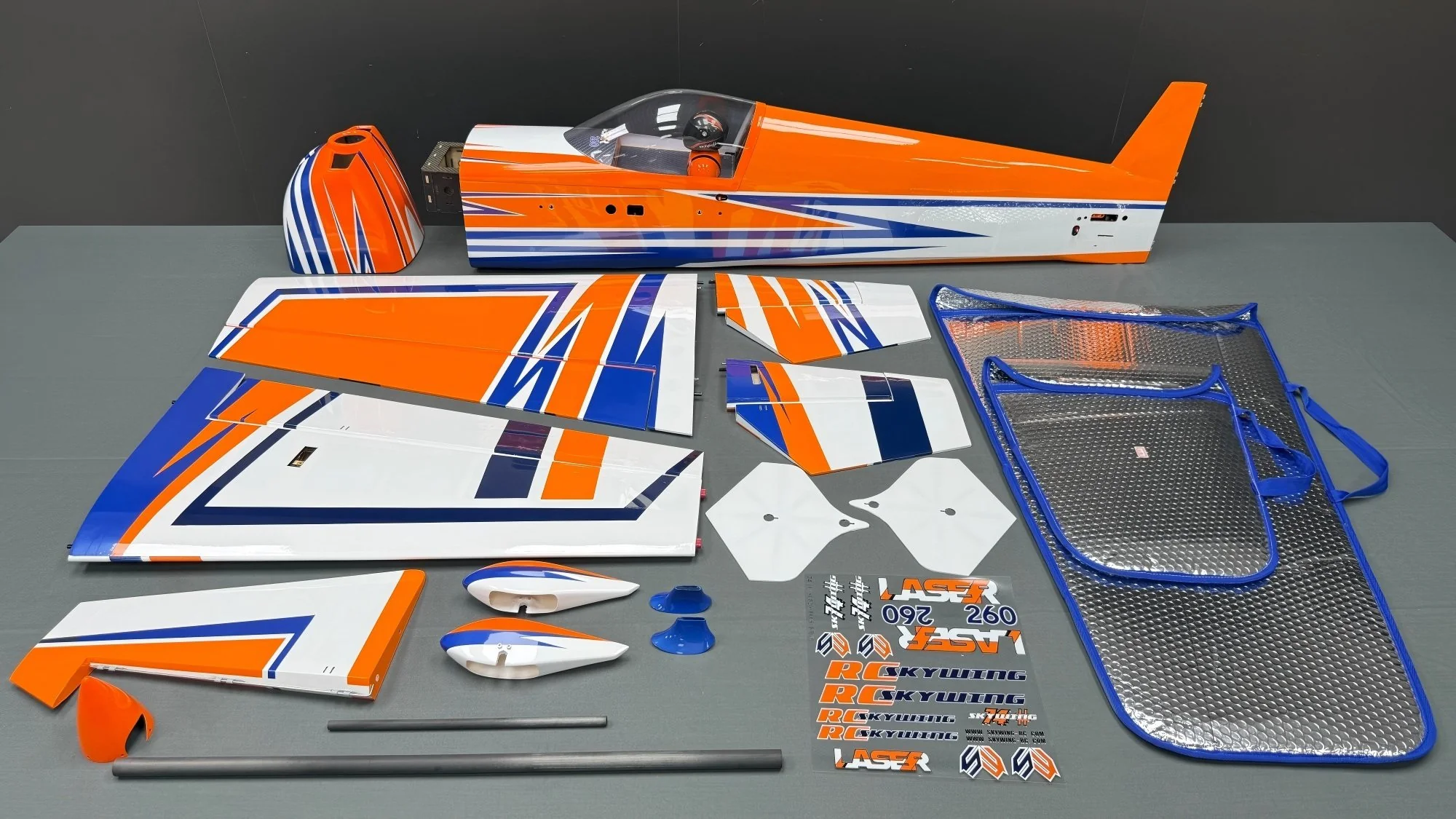 SW - 73" Laser 260 V2 Plus - White/Orange/Blue (B) - ARF - Image 7