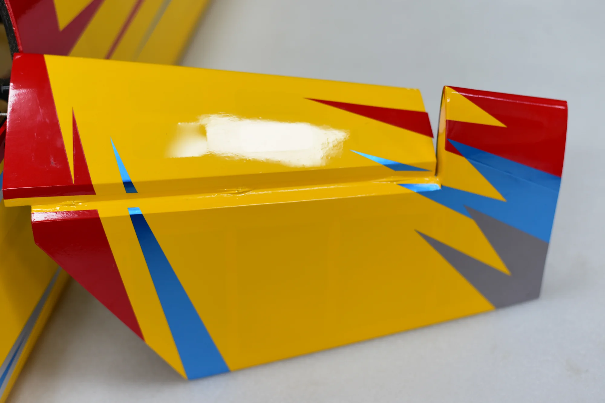 SW - 73" Slick 360 - Yellow/Red/Met Blue (D) - ARF - Image 10