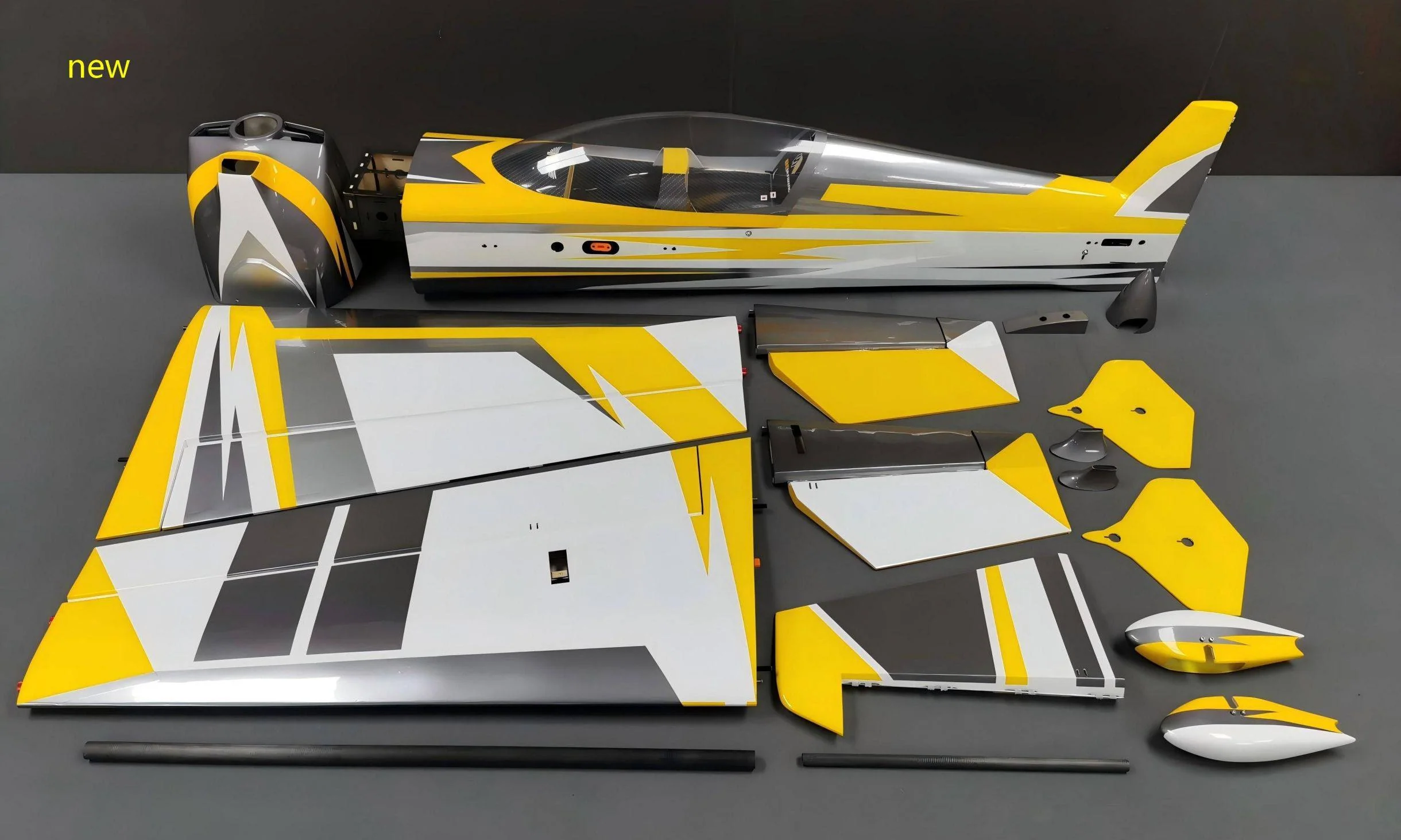 SW - 74" Extra NG - White/Gray/Yellow (D) - ARF - Image 11