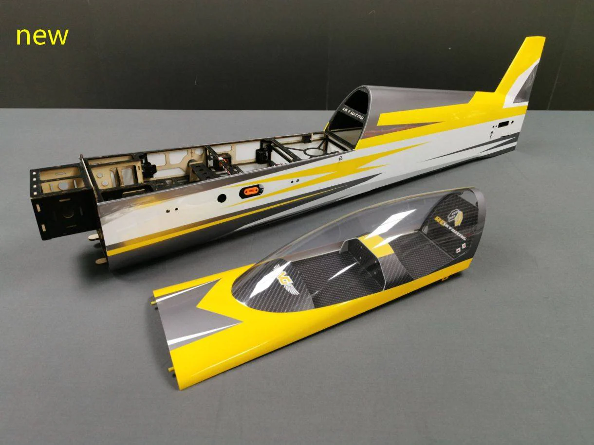 SW - 74" Extra NG - White/Gray/Yellow (D) - ARF - Image 4